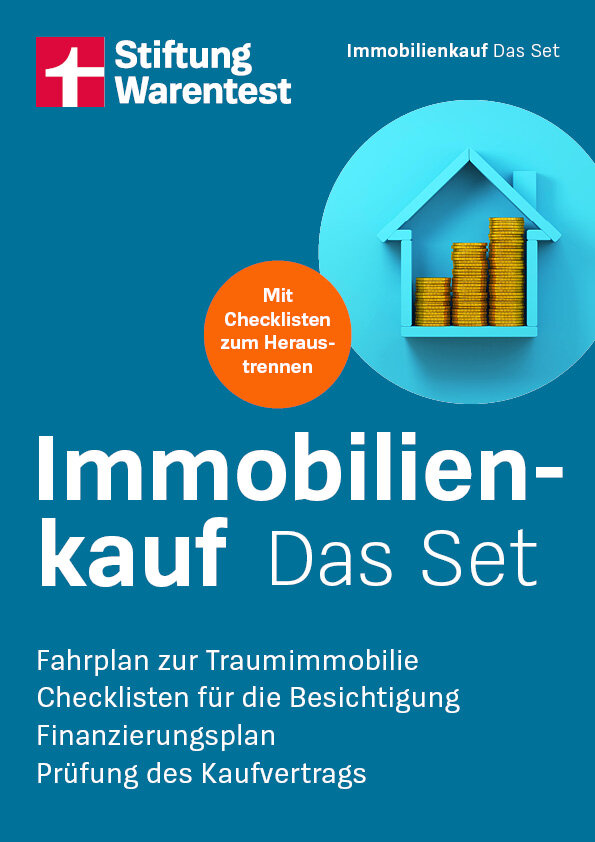 Immobilienkauf - Das Set: Fahrplan zur Traumimmobilie, Checklisten für die Besichtigung, Finanzierungsplan, Prüfung des Kaufvertrags