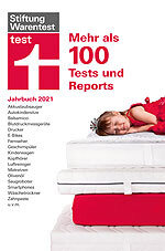test Jahrbuch 2021 - Häufig sind günstige Produkte unter den besten