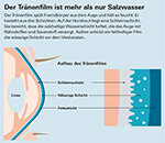 Augen­tropfen & Co - Elf Befeuchtungs­mittel sind geeignet