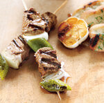 EM-Rezepte - Heute Tschechisch: Rindfleisch-Kümmelspieße