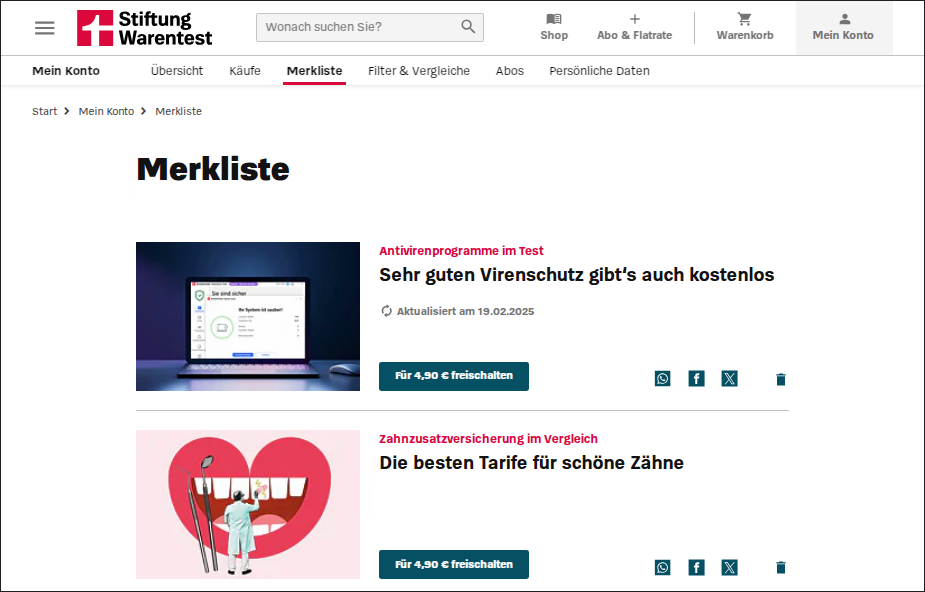 Hilfe - Häufig gestellte Fragen