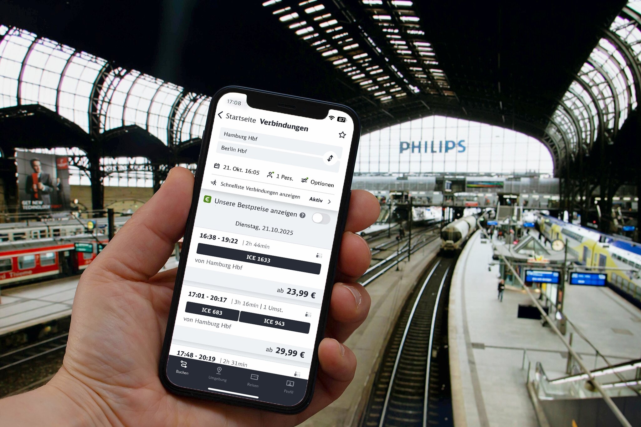 Bahnfahren - Ticket-Splitting lohnt sich nicht