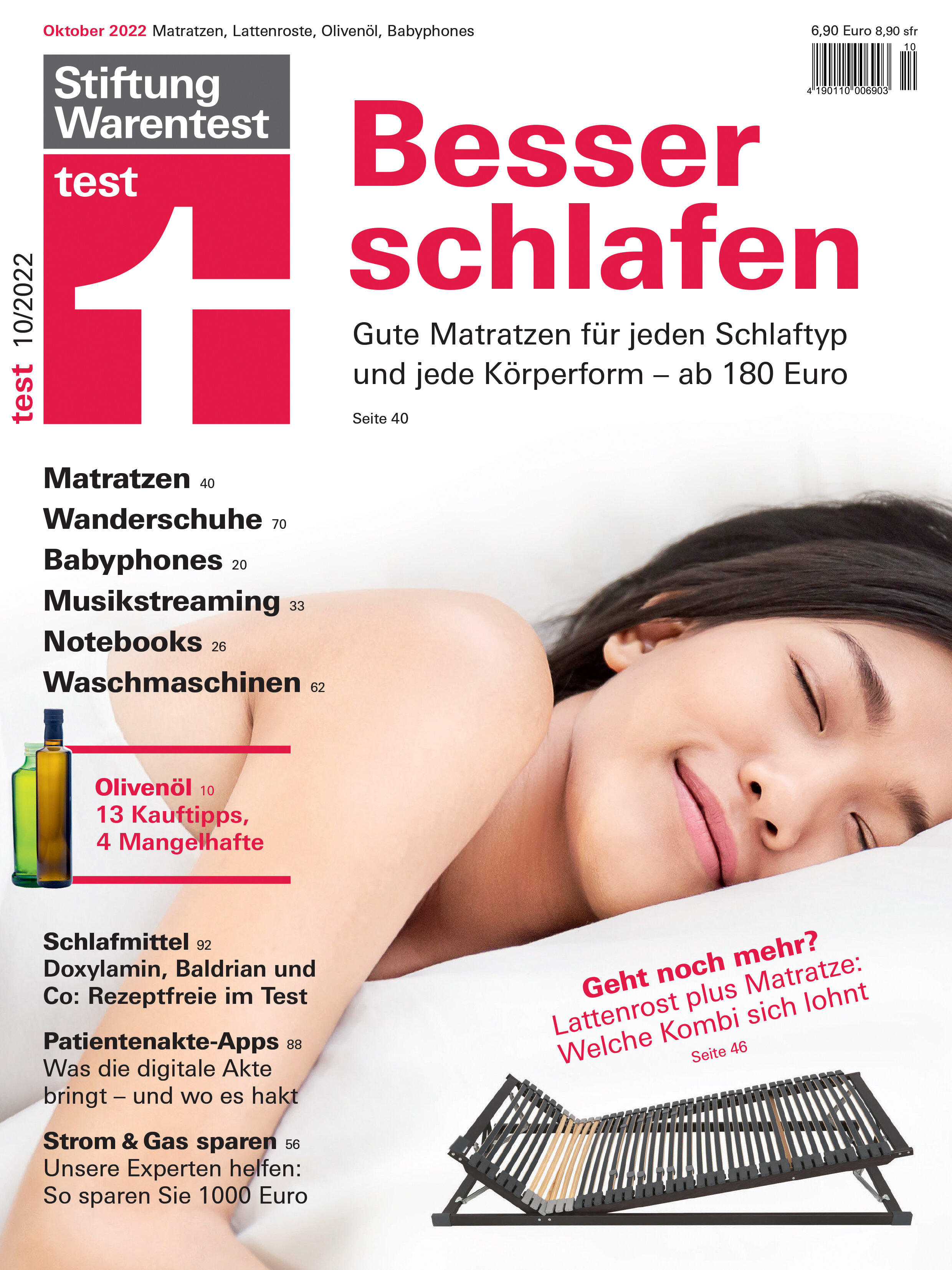 test 10/2022: Lattenroste: Besser schlafen