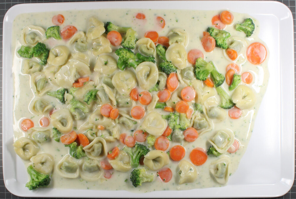Frosta Tortellini Käse-Sahne (Big Pack) Zubereitetes Gericht