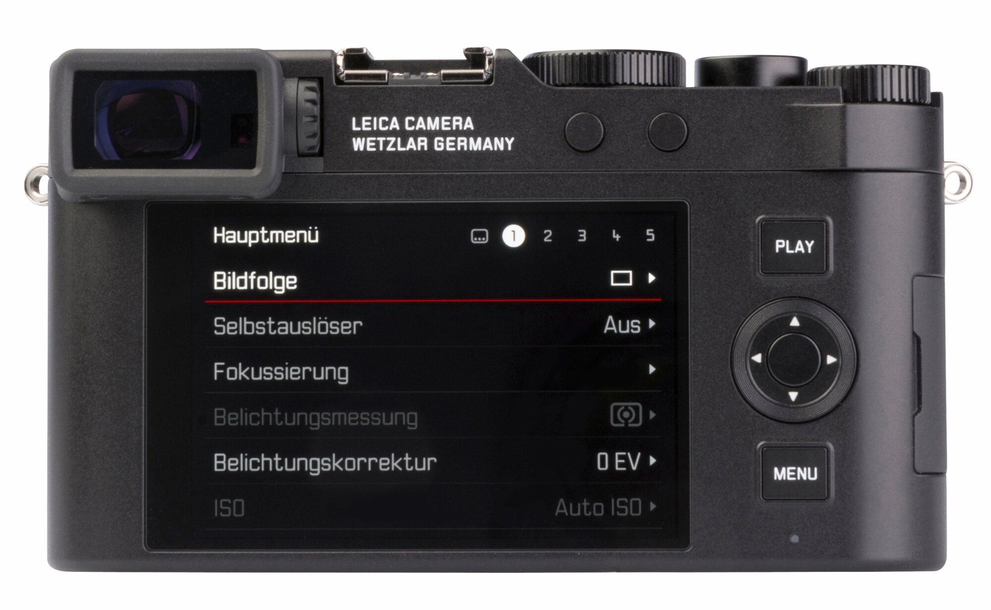 Leica D-Lux 8 Display