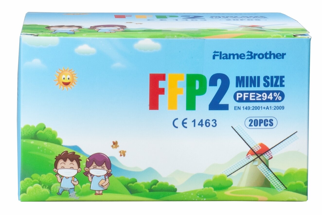 Flame Brother FFP2 Mini Size FB01 Verpackung