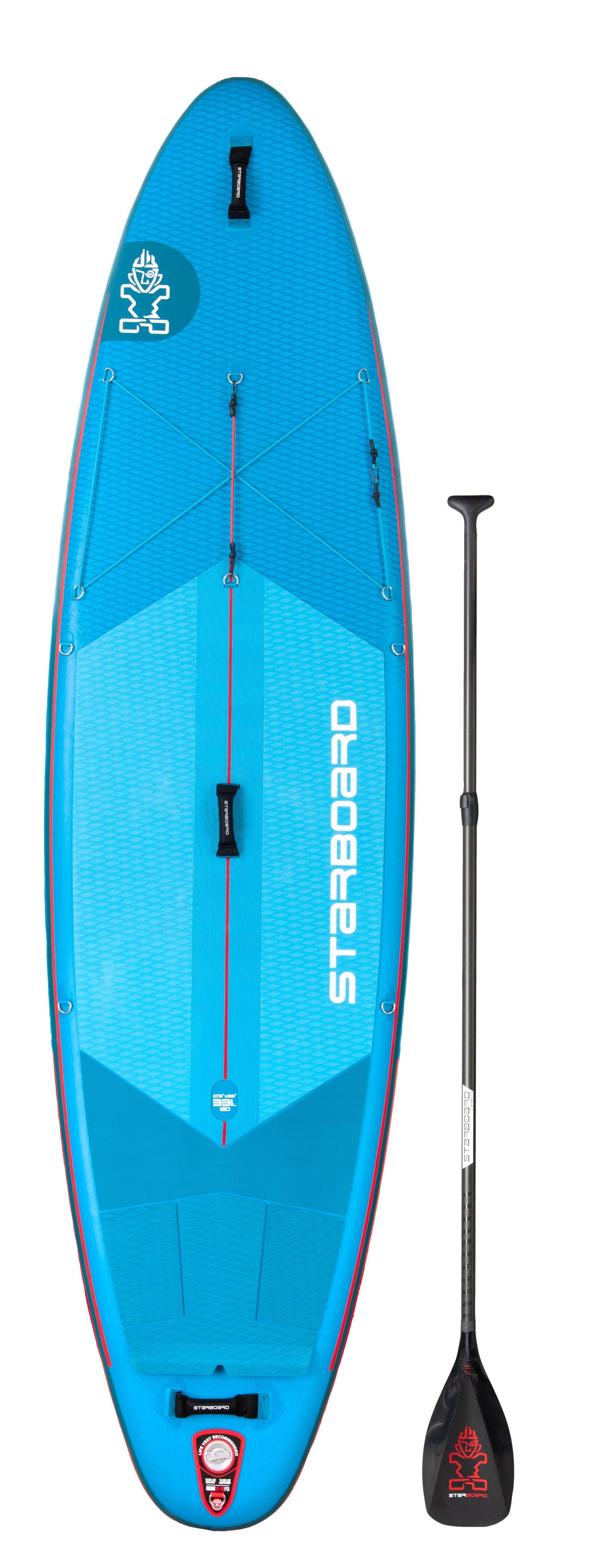 Starboard Inflatable SUp 10´8 iGO Deluxe Lite with Paddle Hauptbild2
