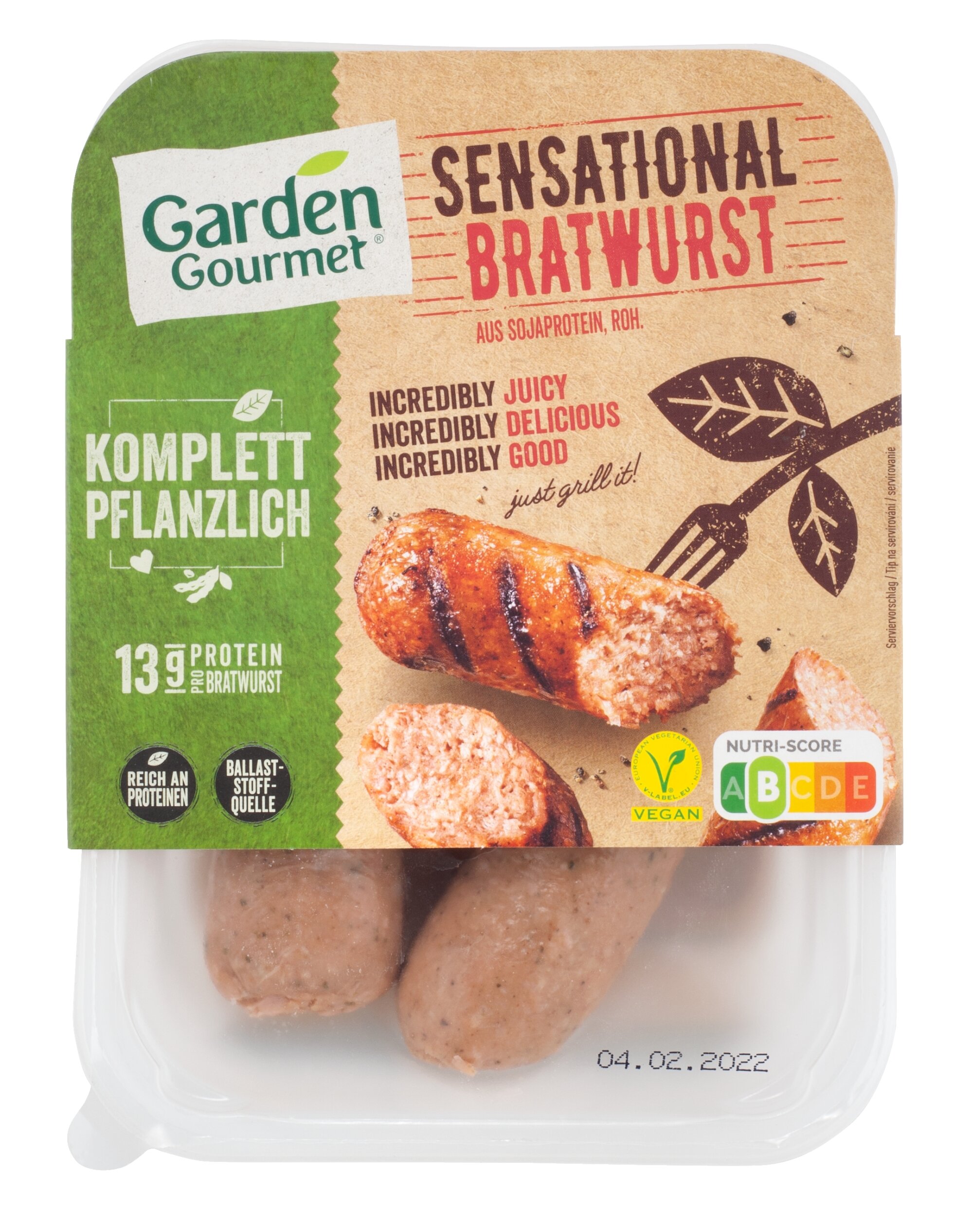 Garden Gourmet Sensational Bratwurst