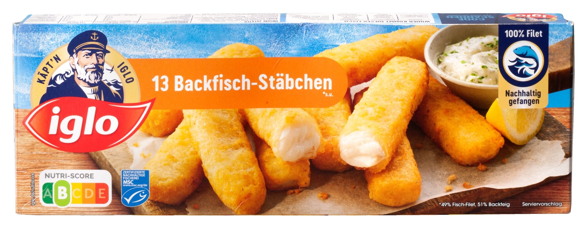 Iglo Backfisch-Stäbchen