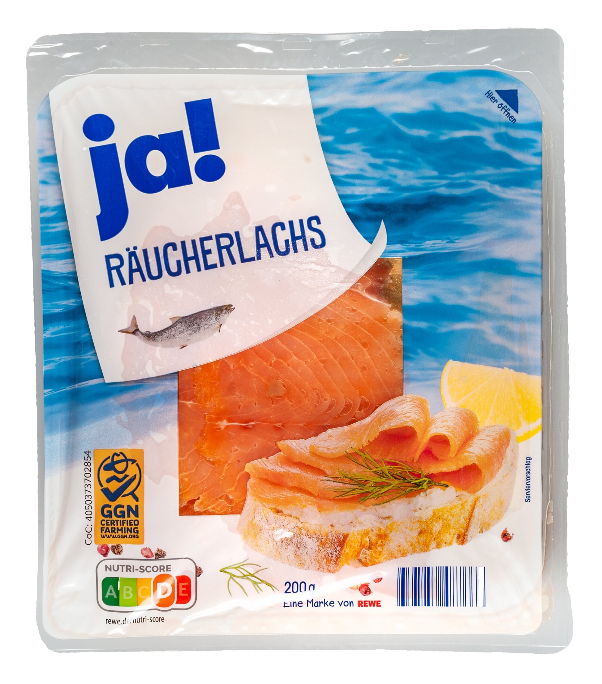 Rewe ja! Räucherlachs Hauptbild