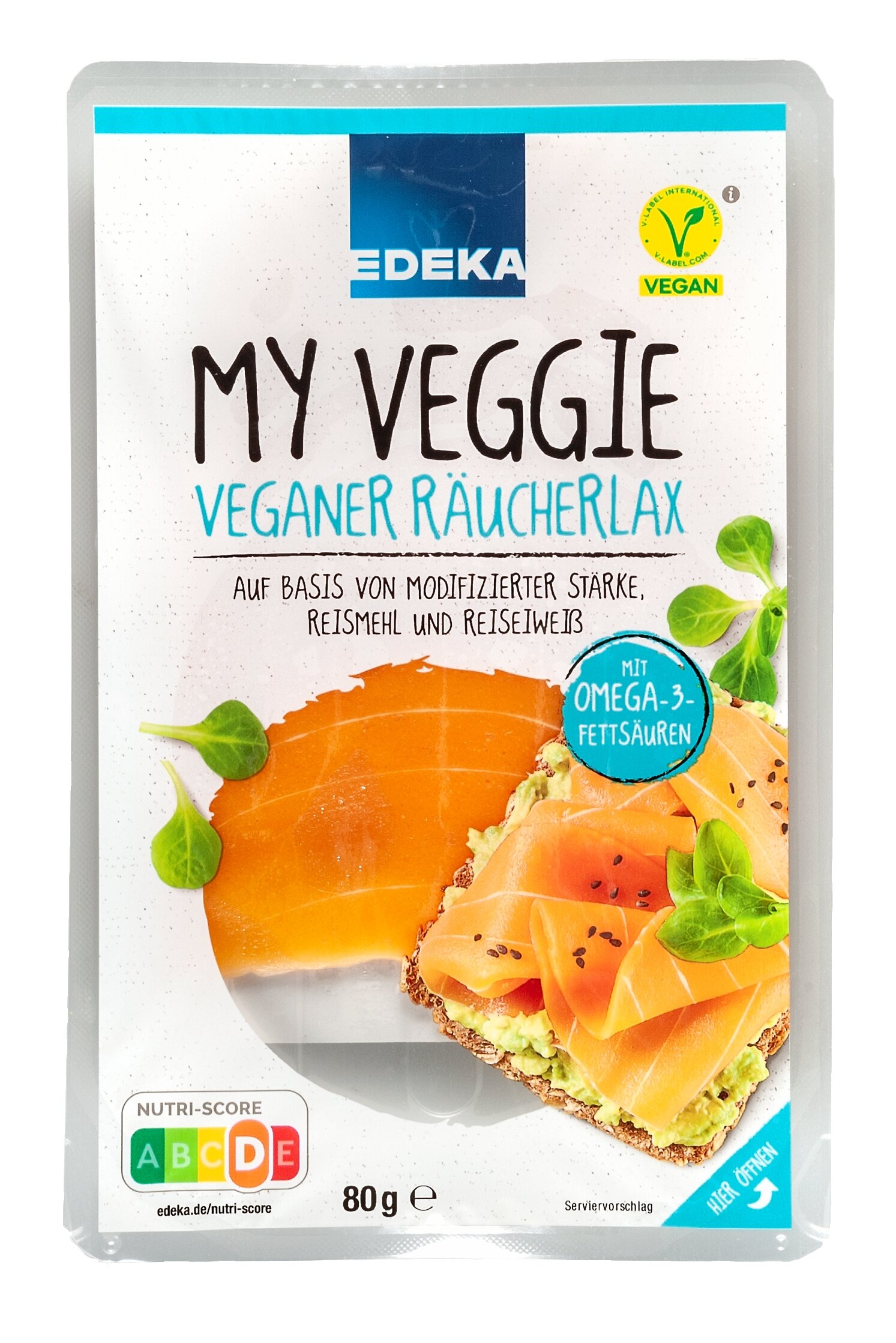 Edeka My Veggie Veganer Räucherlax Hauptbild