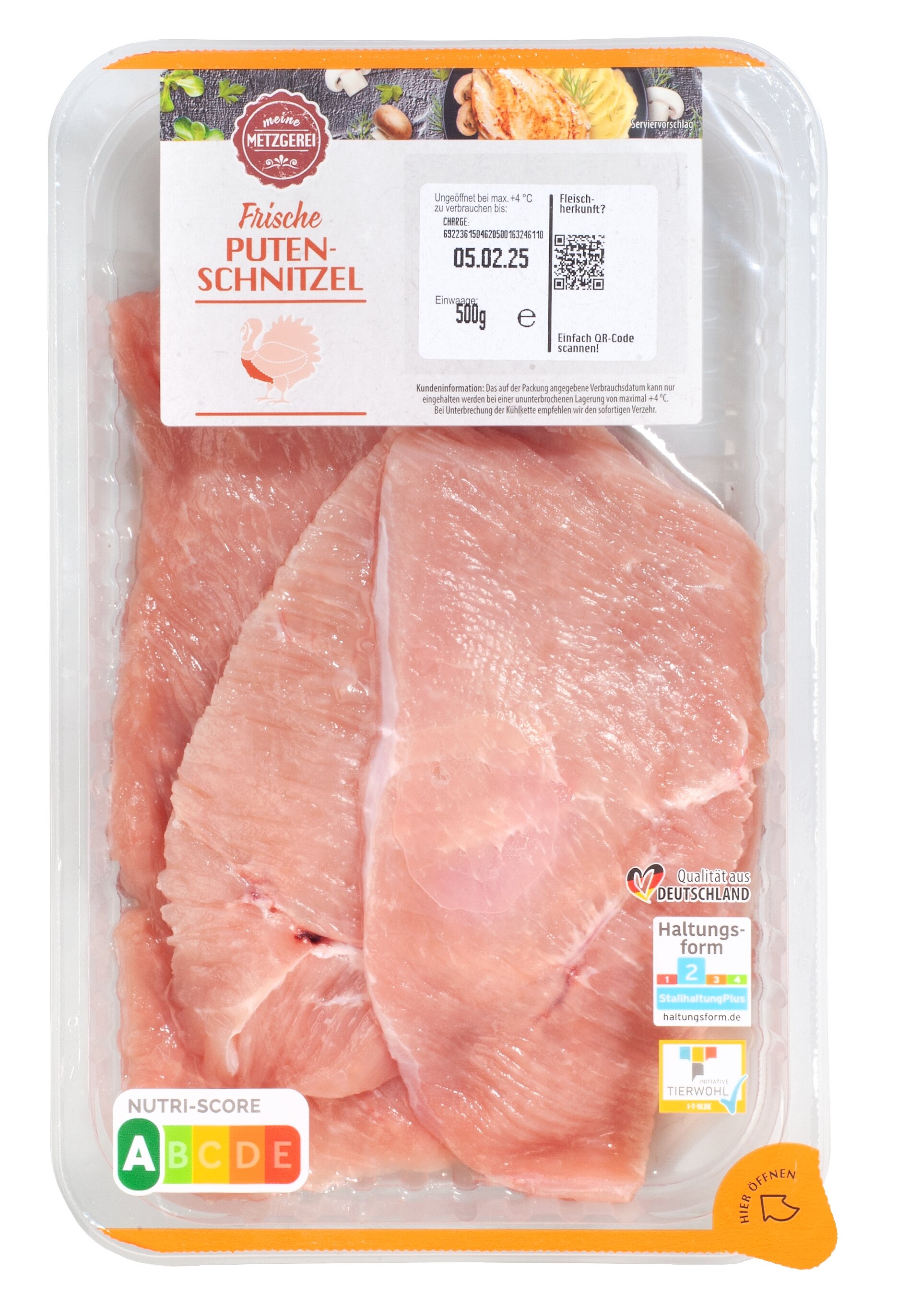 Aldi Nord Meine Metzgerei Frische Putenschnitzel Hauptbild