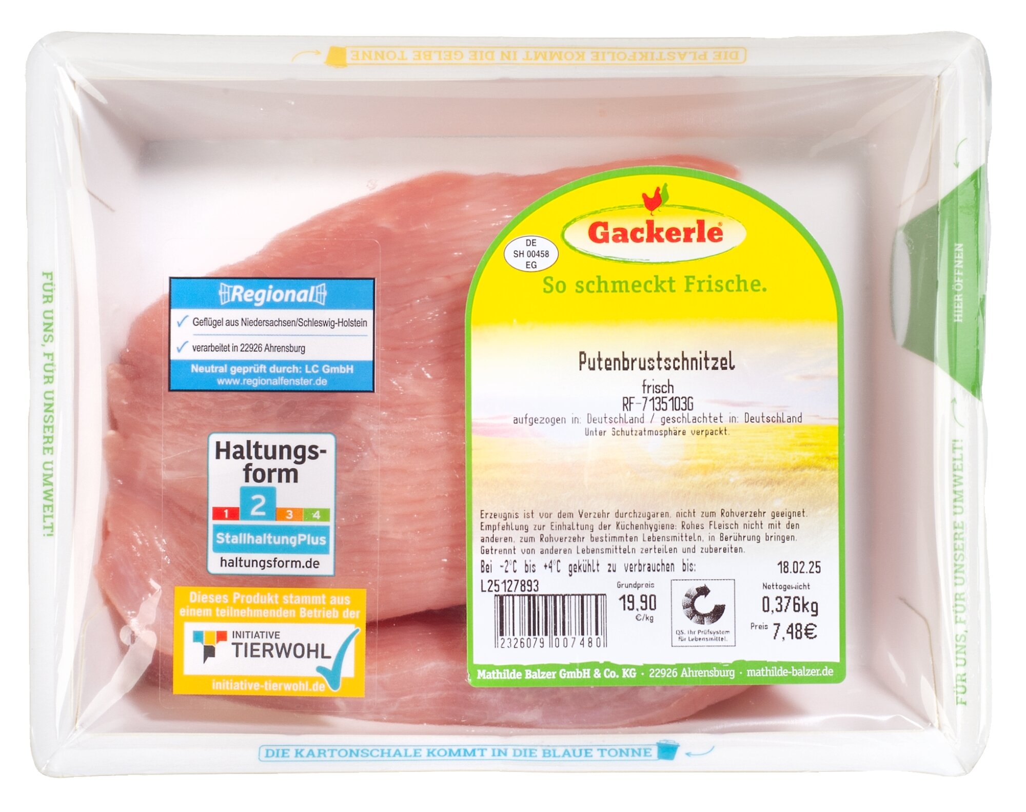 Mathilde Balzer Gackerle Putenbrustschnitzel Hauptbild