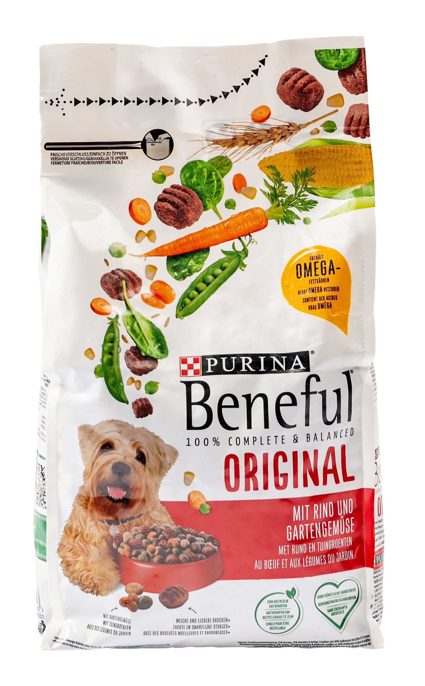 Purina Beneful Original mit Rind und Gartengemüse Hauptbild
