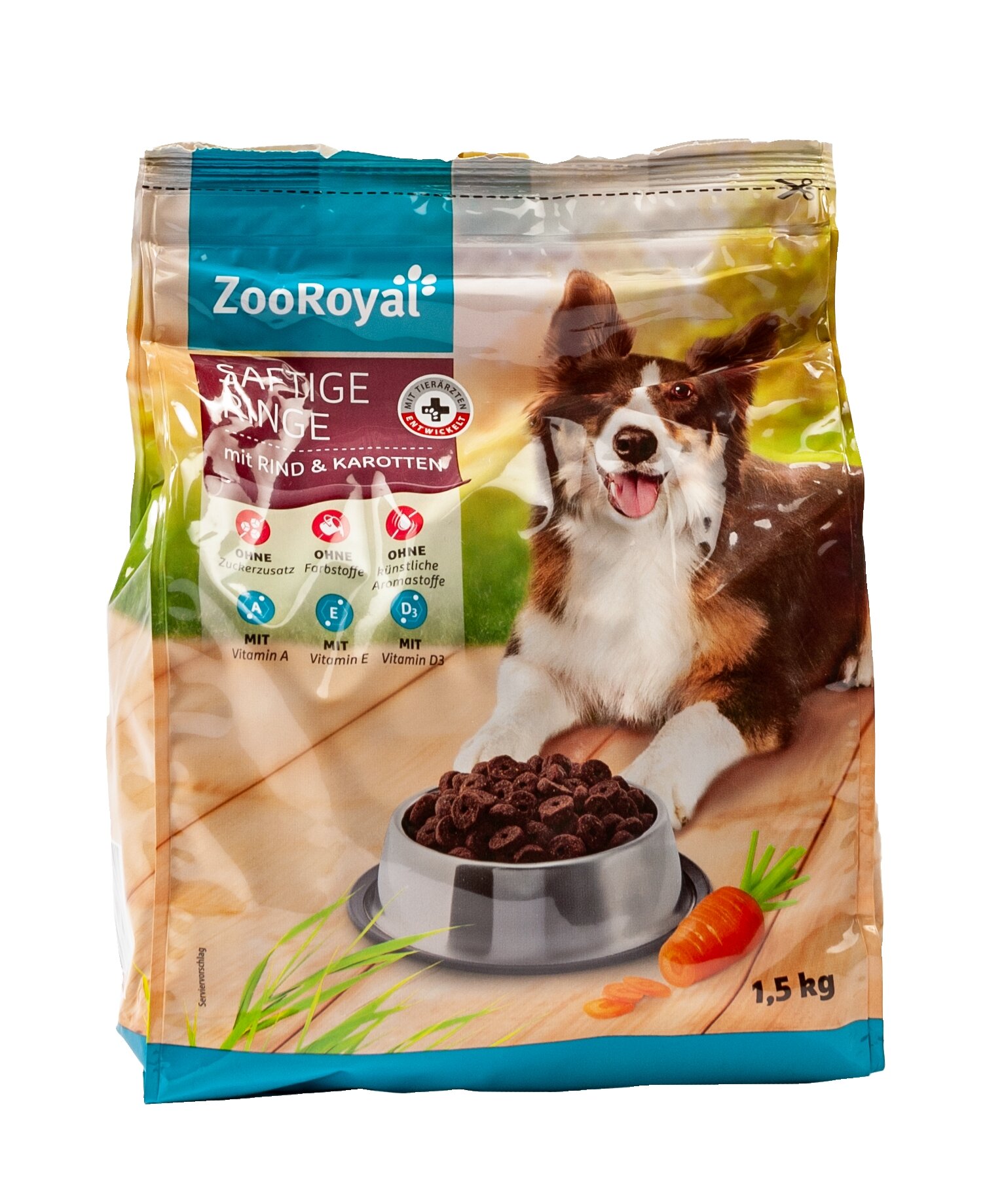 Zooroyal Saftige Ringe mit Rind & Karotten Hauptbild
