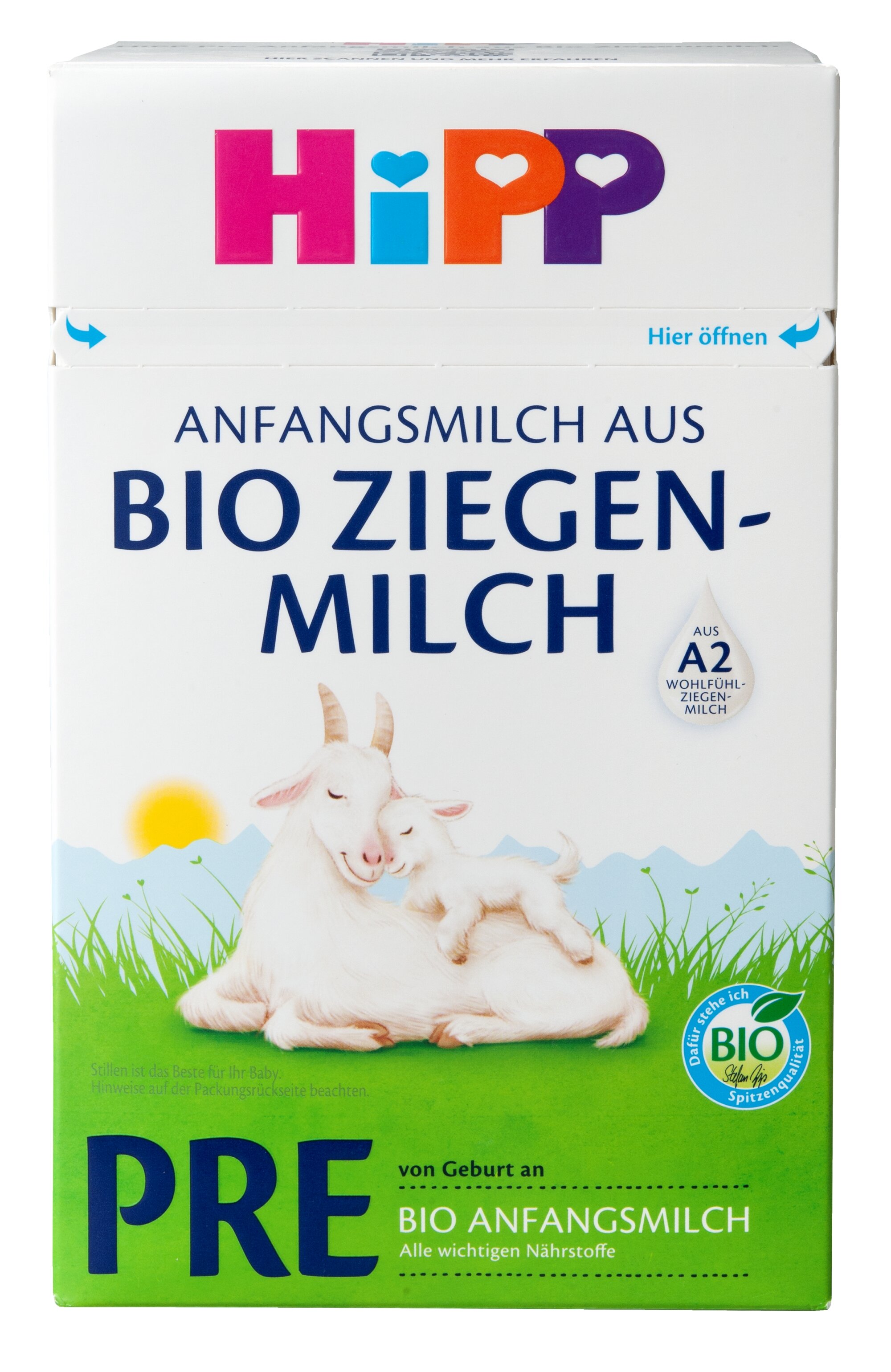 Hipp Anfangsmilch aus Bio Ziegenmilch Pre (Bio) Hauptbild