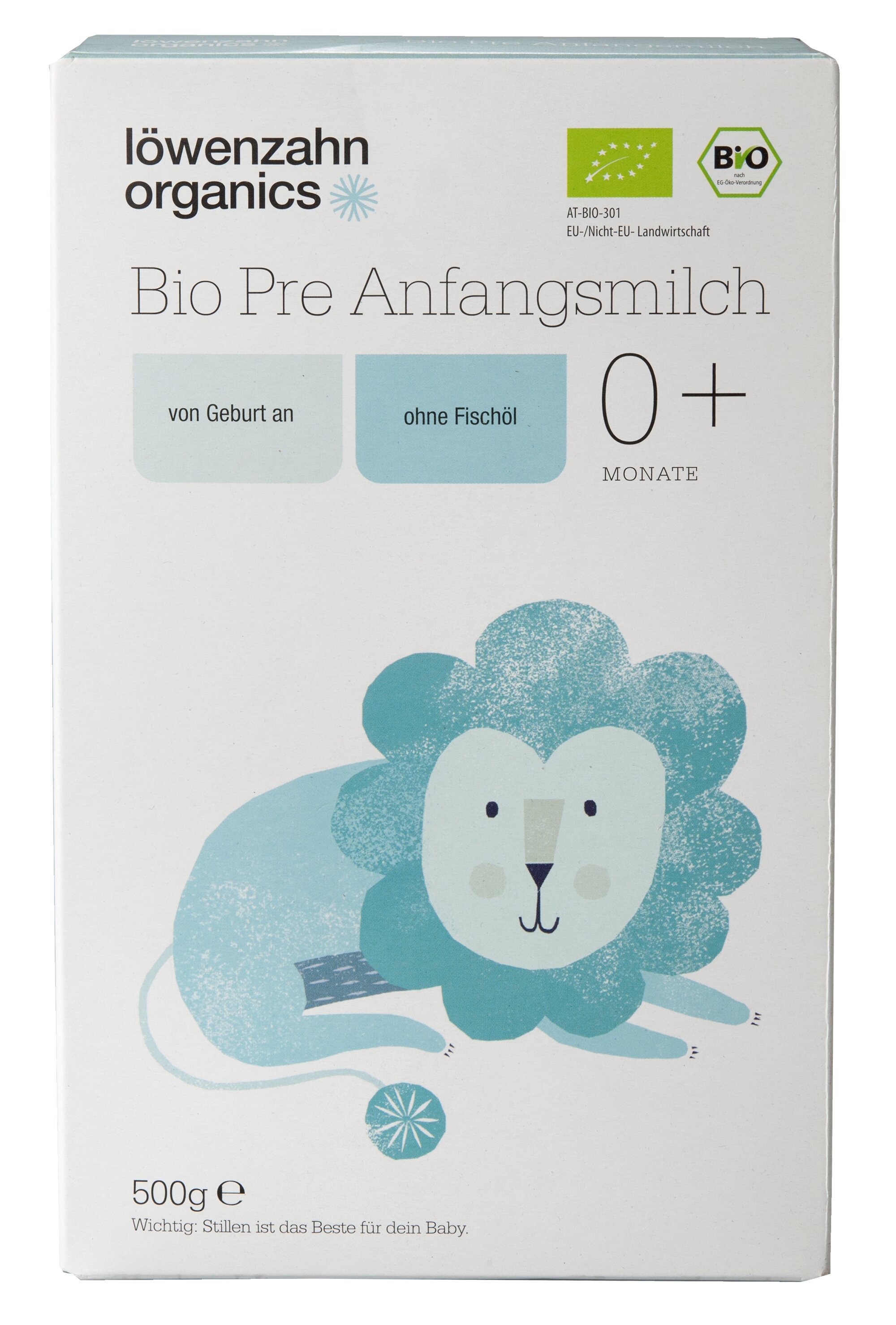Löwenzahn Organics Bio Pre Anfangsmilch (Bio) Hauptbild
