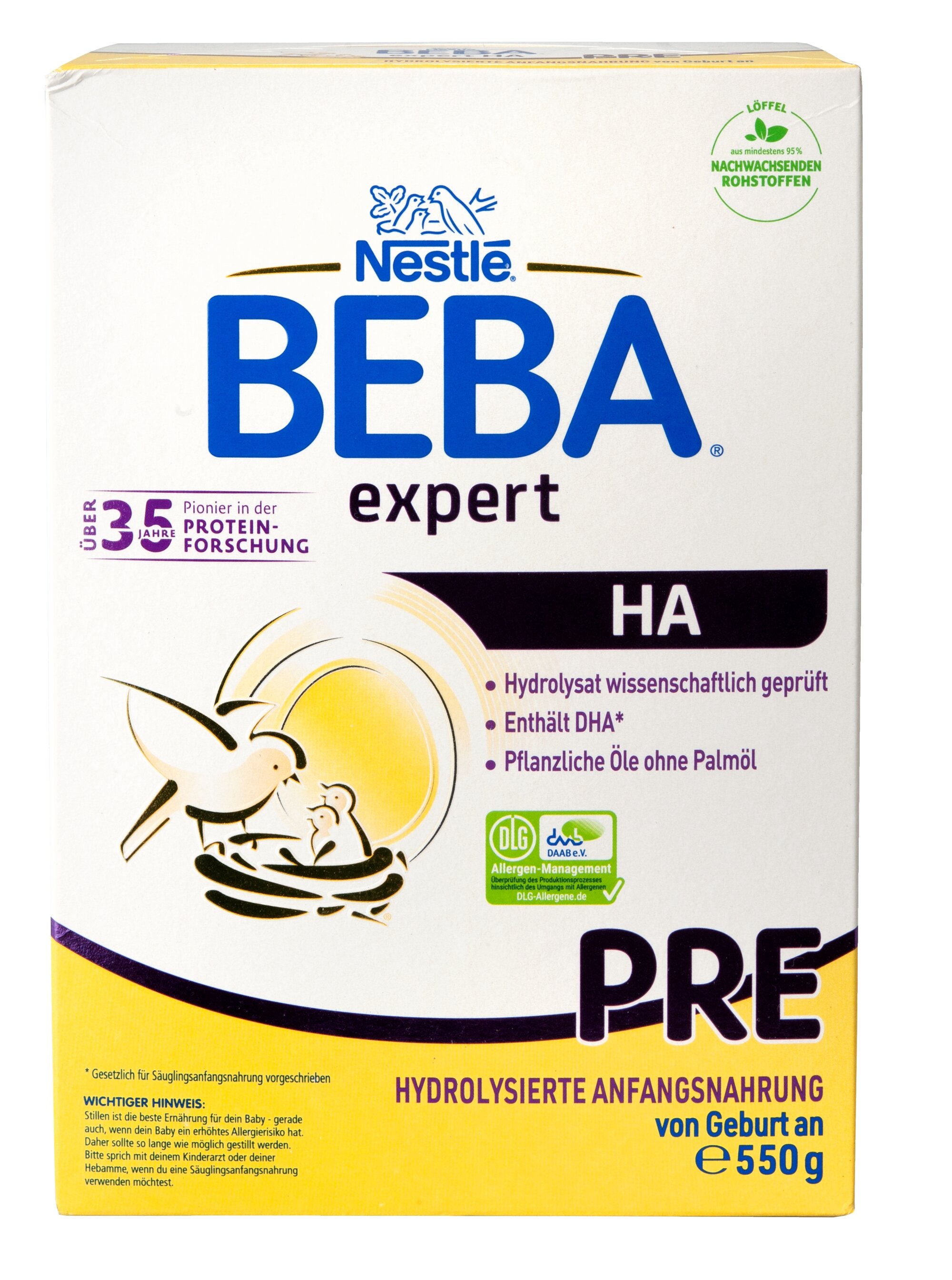 Beba Expert HA Pre Hydrolysierte Anfangsnahrung Hauptbild