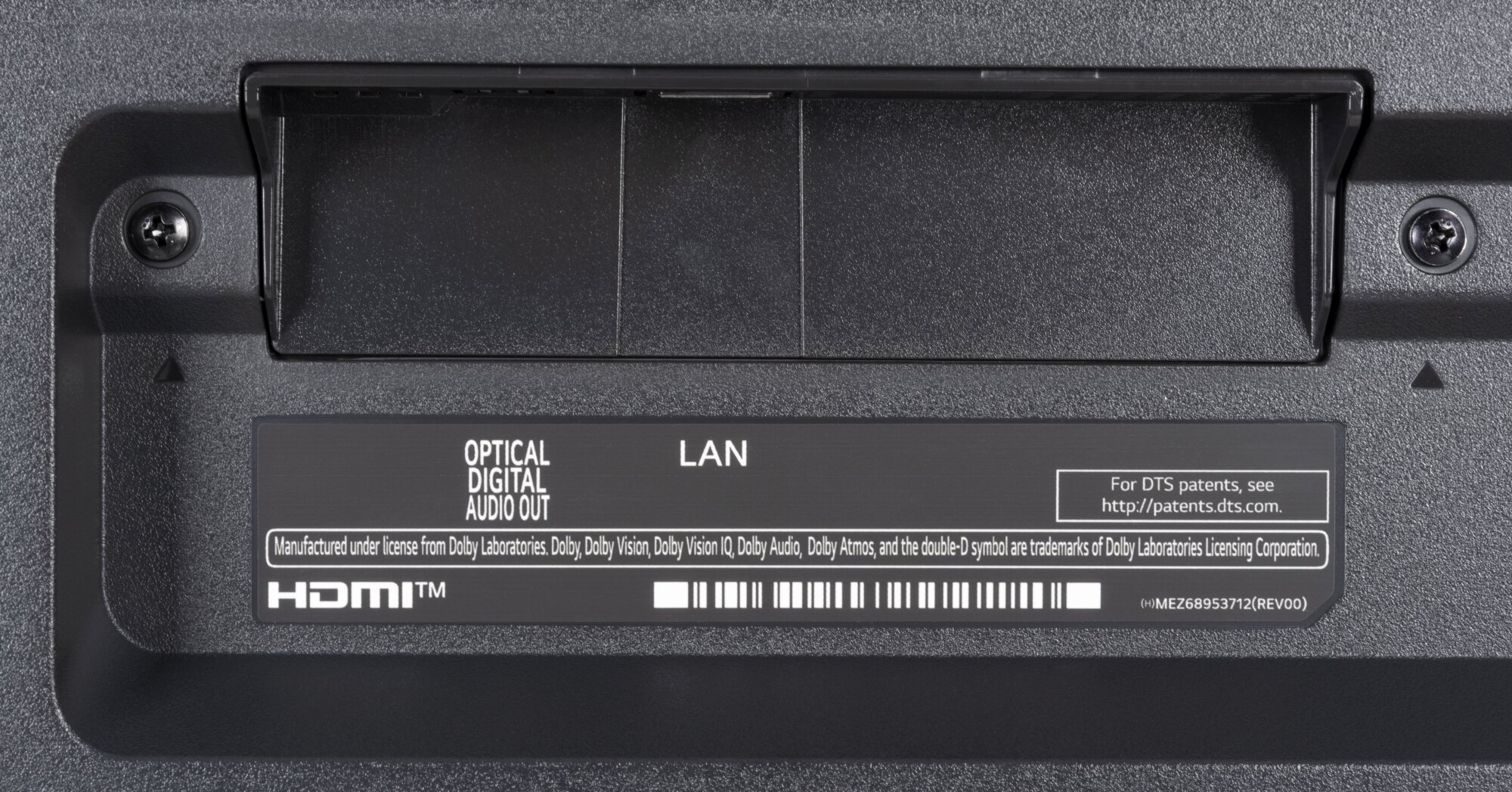 LG 65QNED816RE weitere Anschlüsse