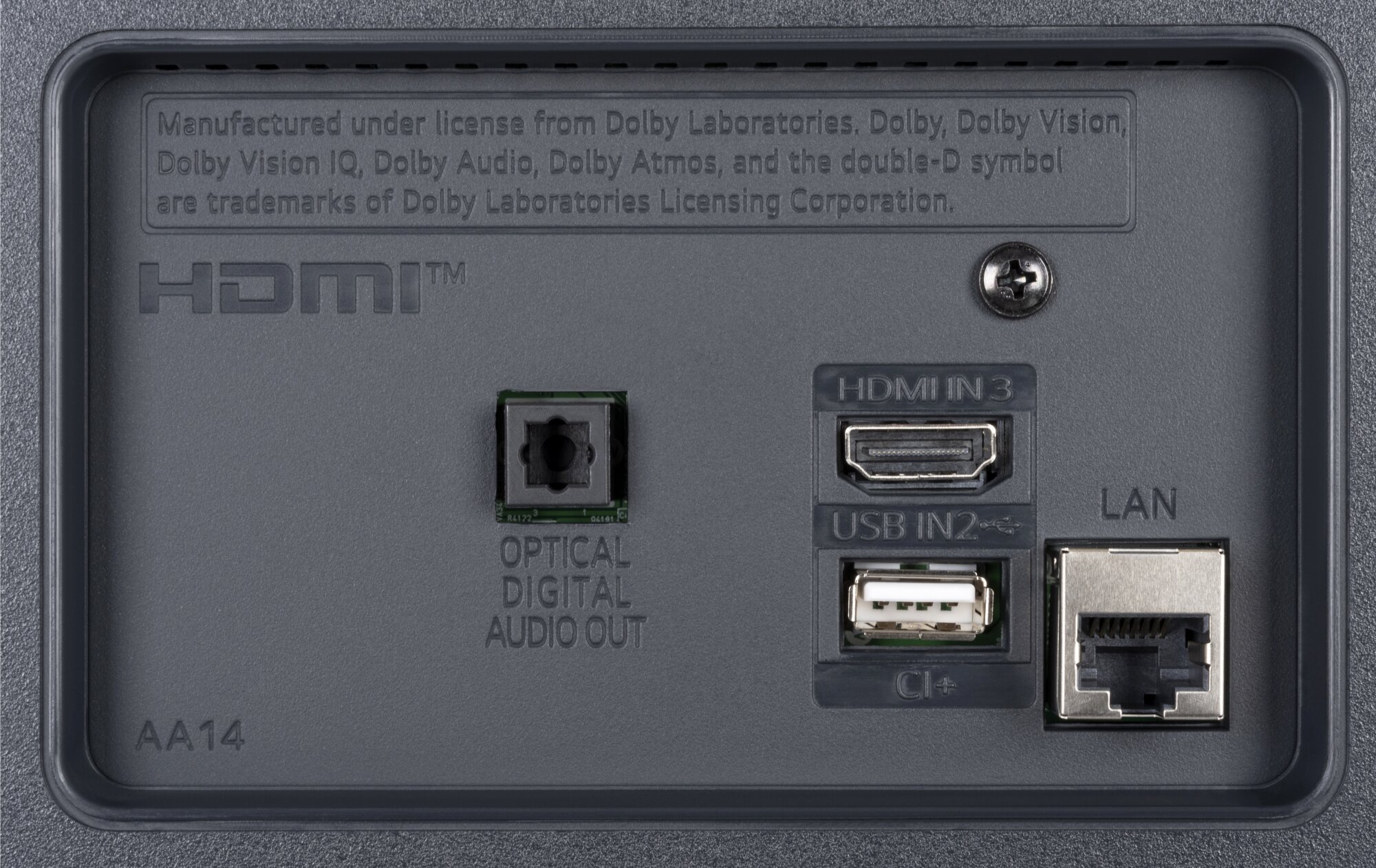 LG 65UR80006LJ weitere Anschlüsse