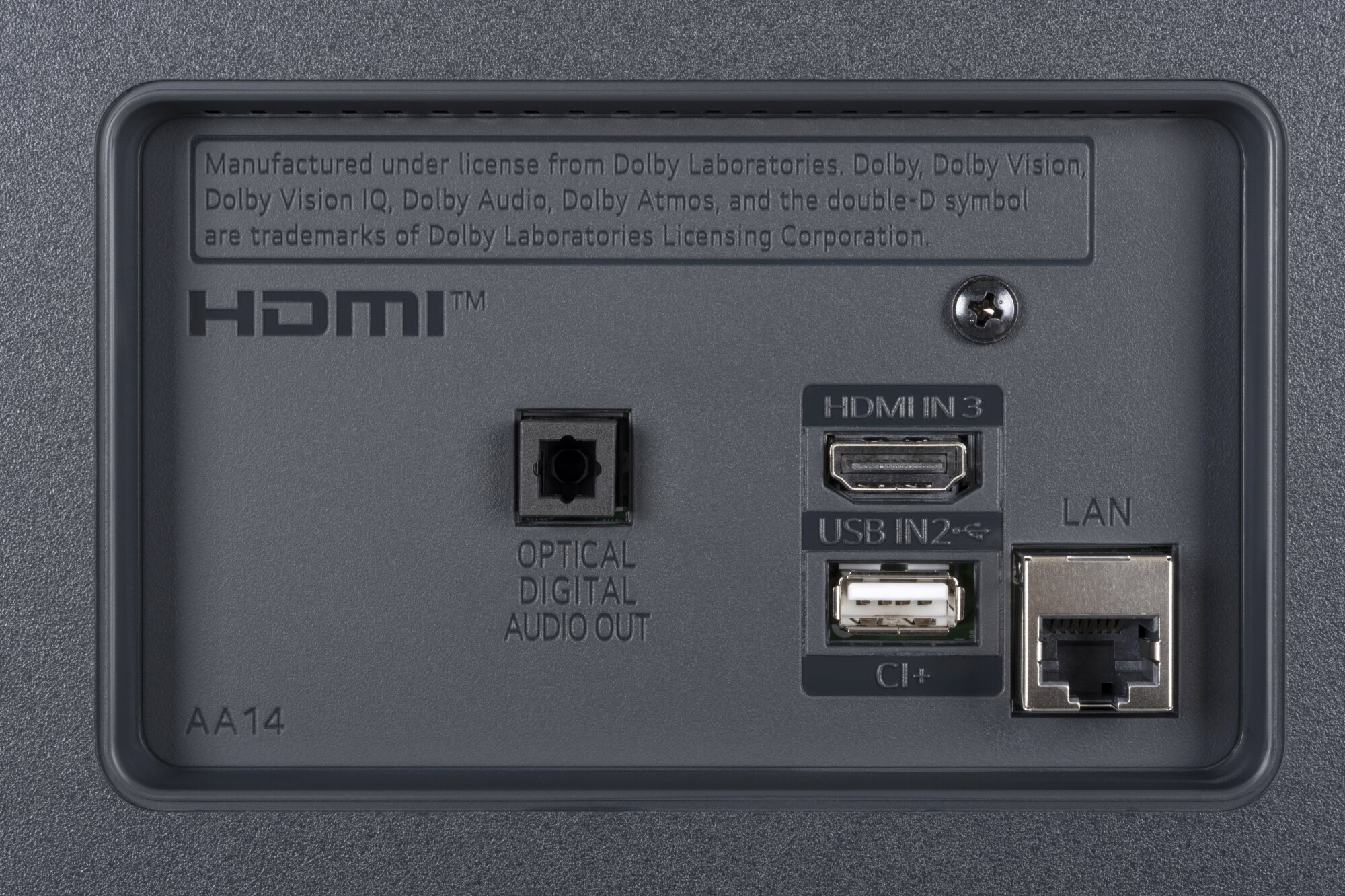 LG 65UR78006LK weitere Anschlüsse