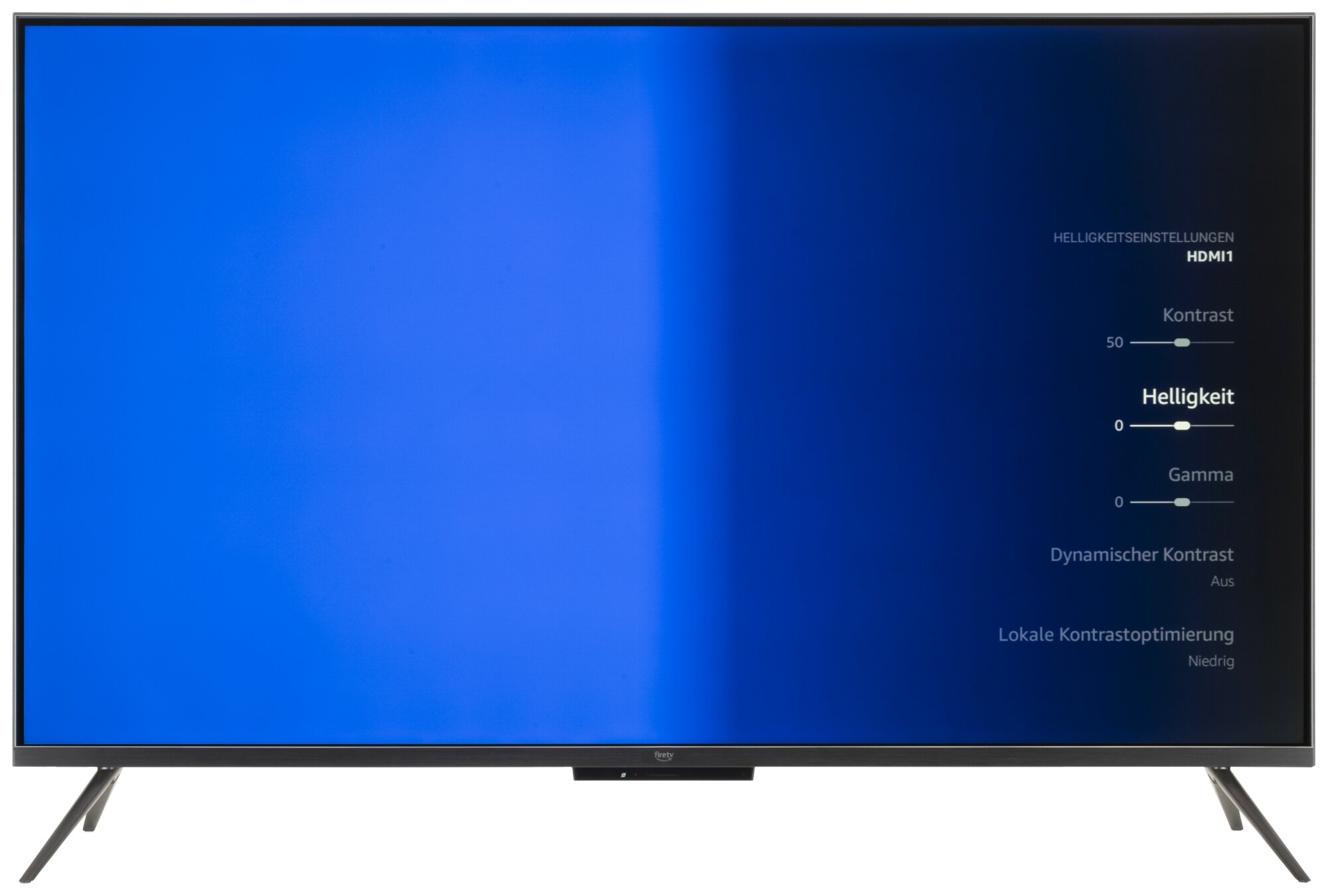 Amazon Fire TV Omni QLED (55 Zoll) Bildschirmmenü