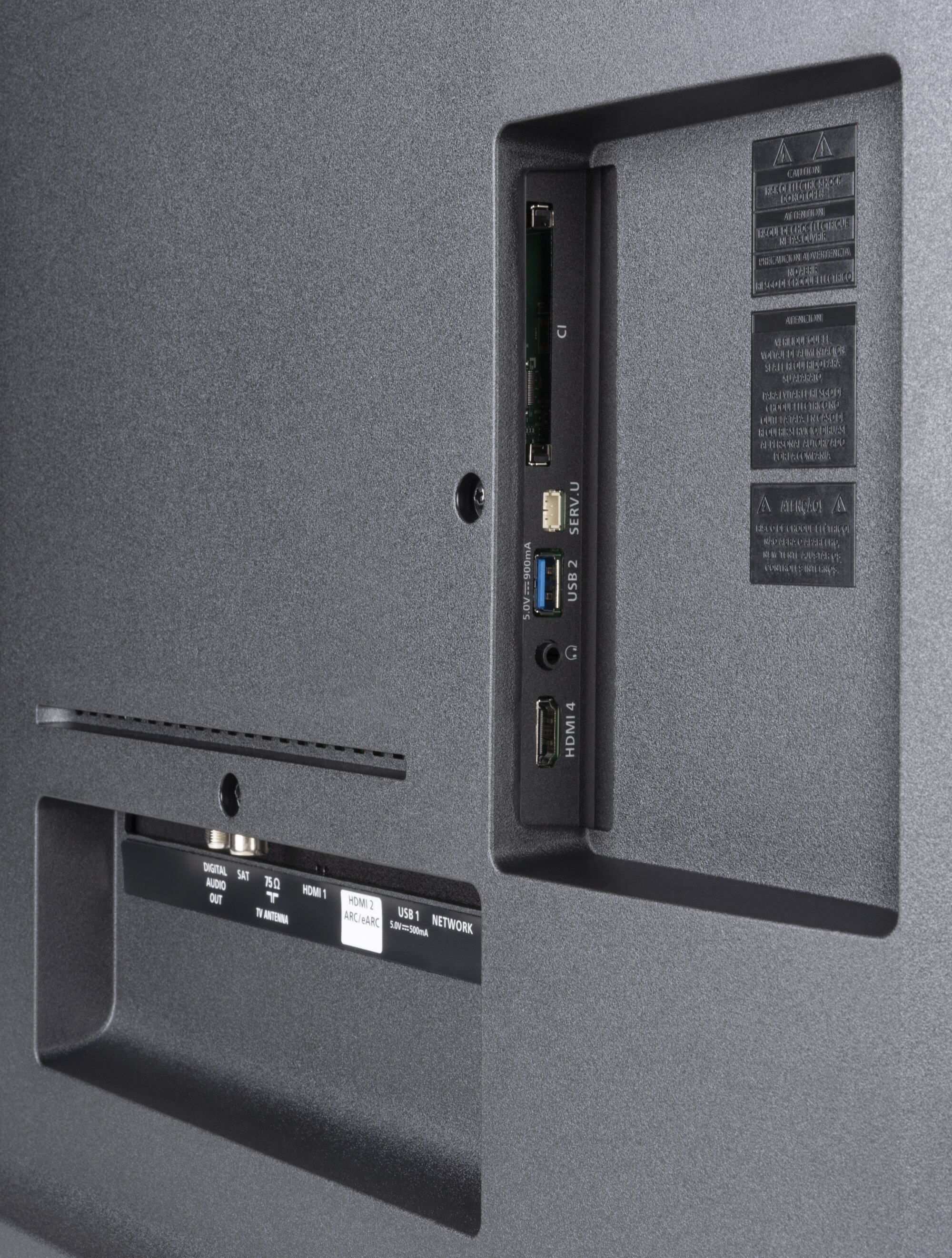 Philips 65PUS8508 Anschlüsse