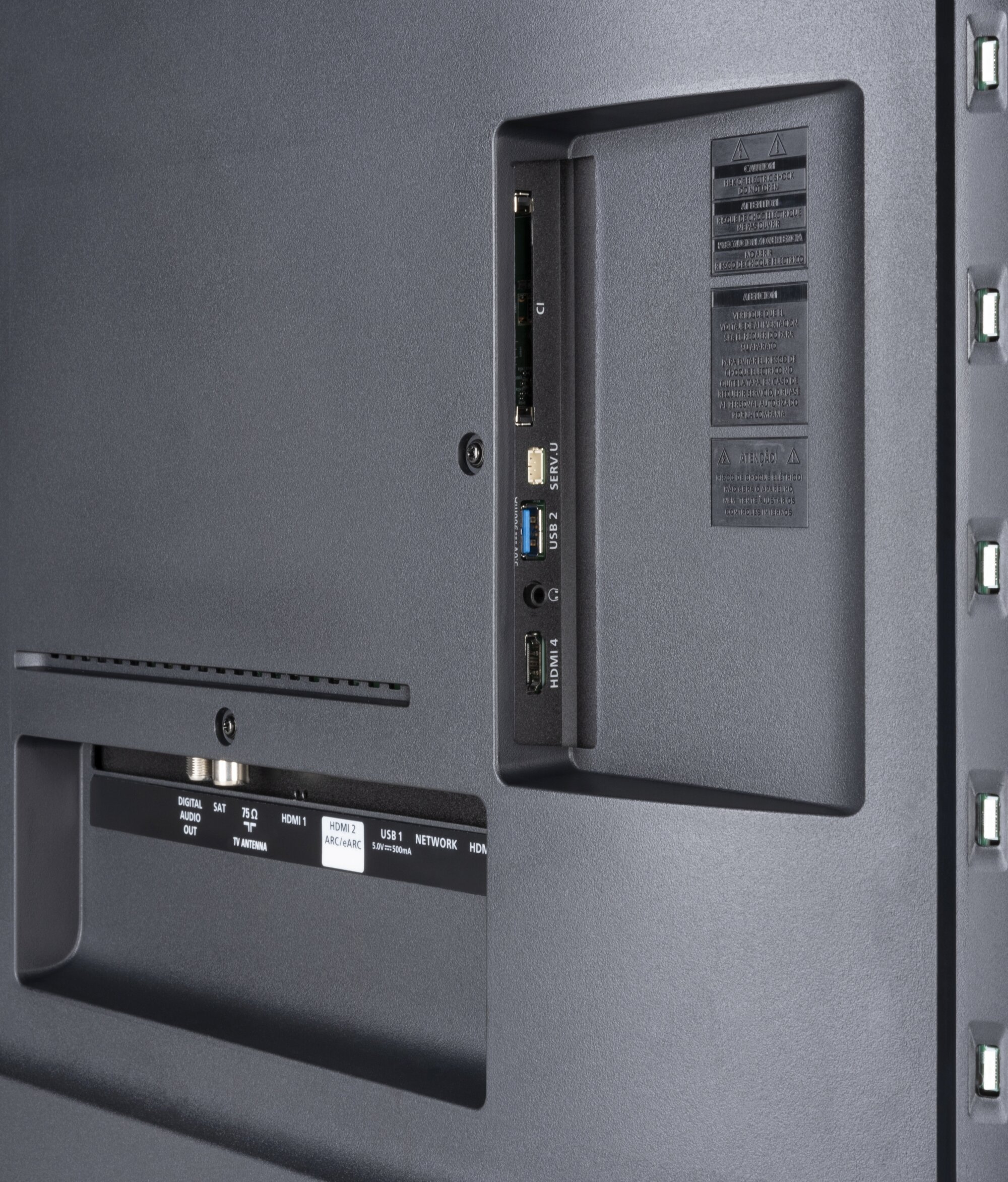 Philips 43PUS8508 Anschlüsse