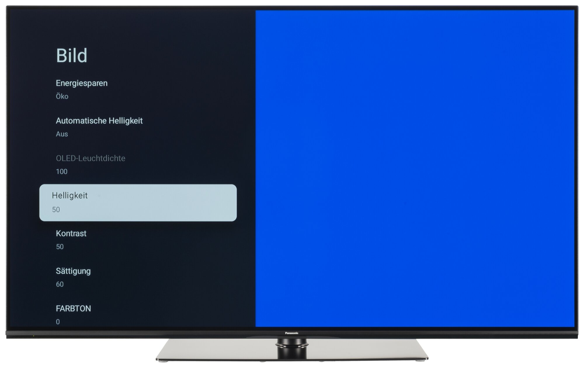 Panasonic TX-55MZ800E Bildschirmmenü