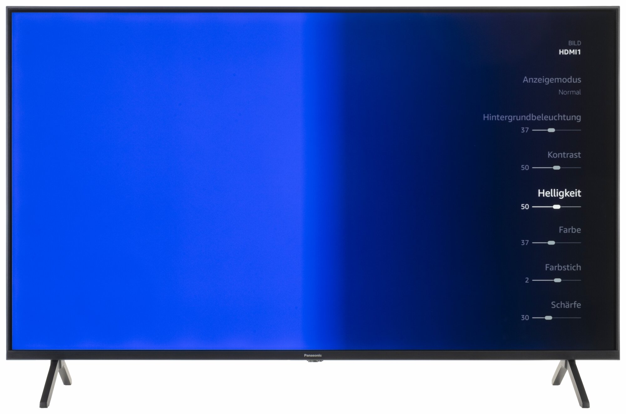 Panasonic TX-50MXW834 Bildschirmmenü