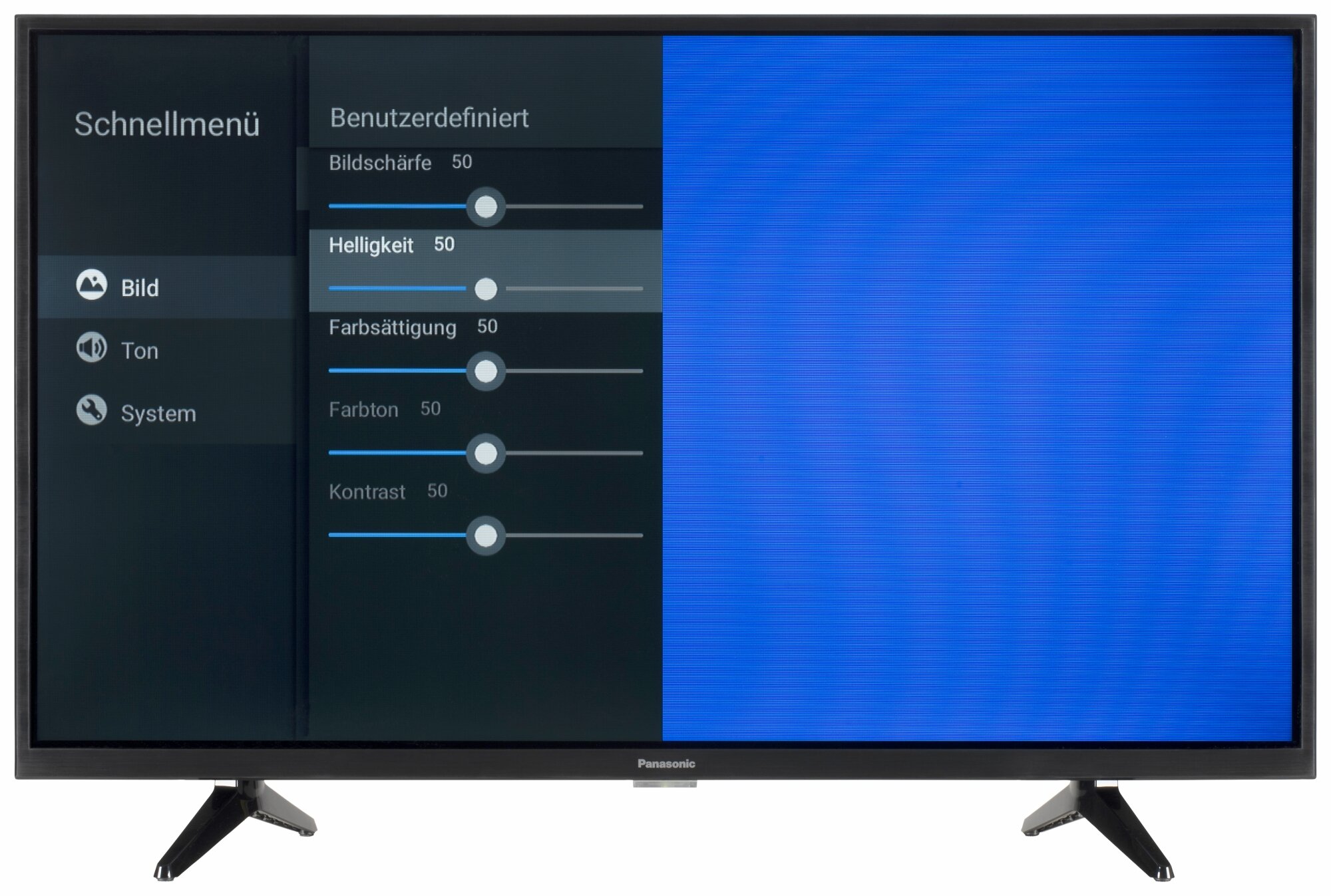 Panasonic TX-32MSW504 Bildschirmmenü