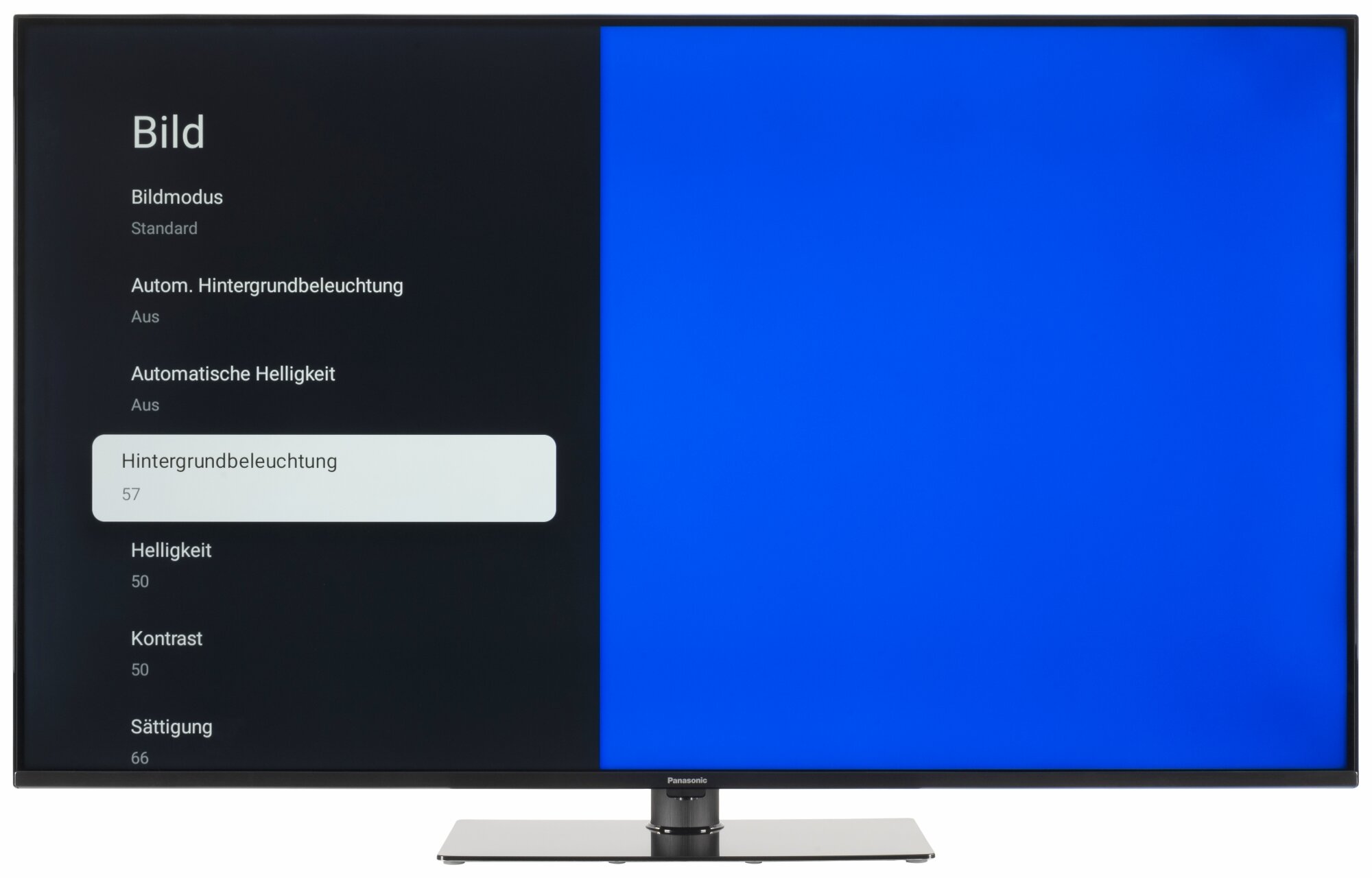Panasonic TX-55MX700E Bildschirmmenü