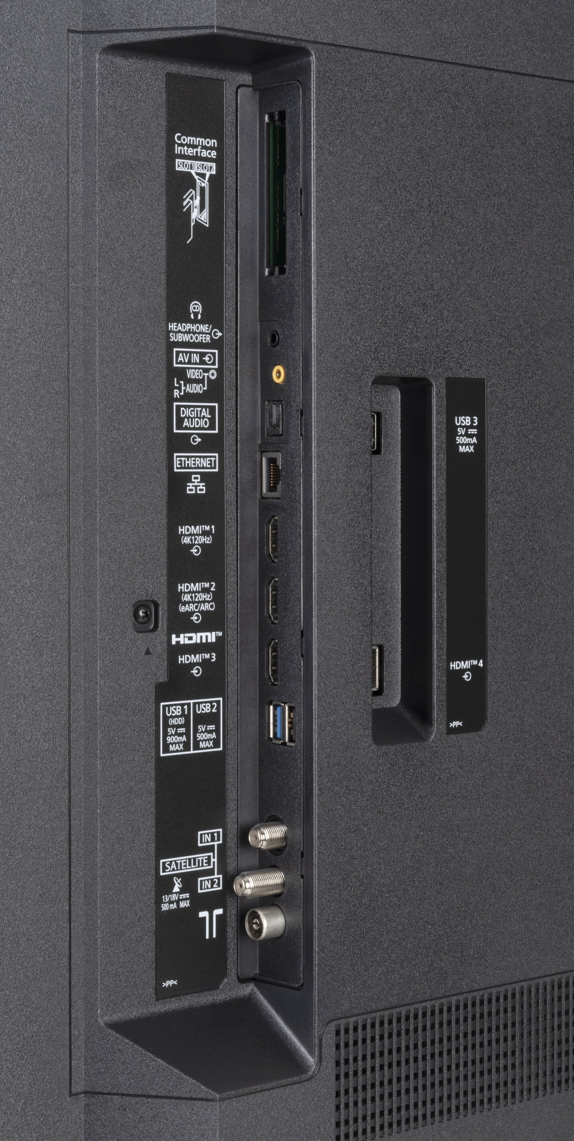 Panasonic TX-55MXW954 weitere Anschlüsse