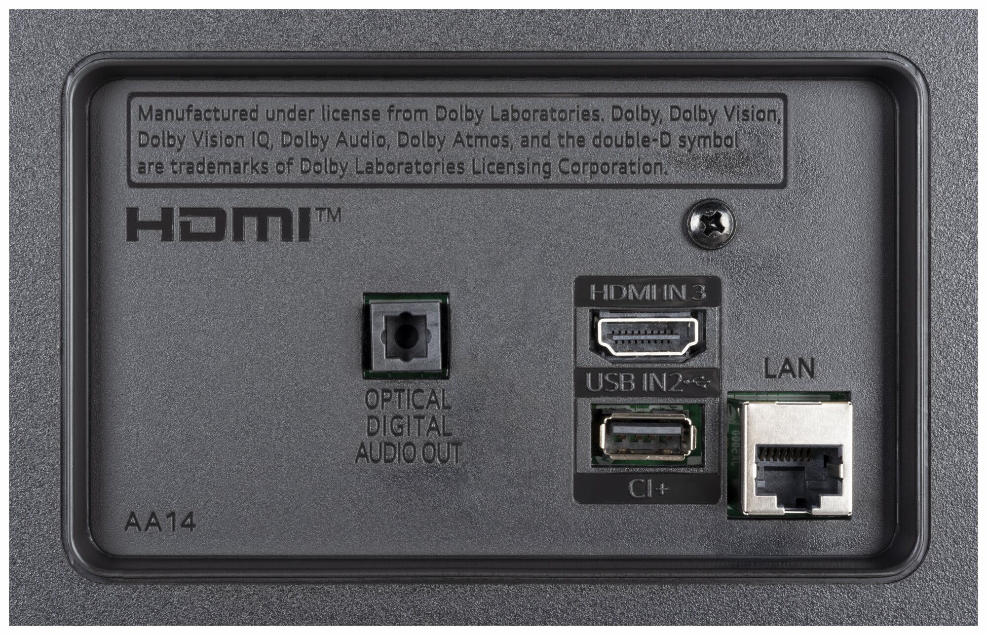 LG 43UT80006LA weitere Anschlüsse