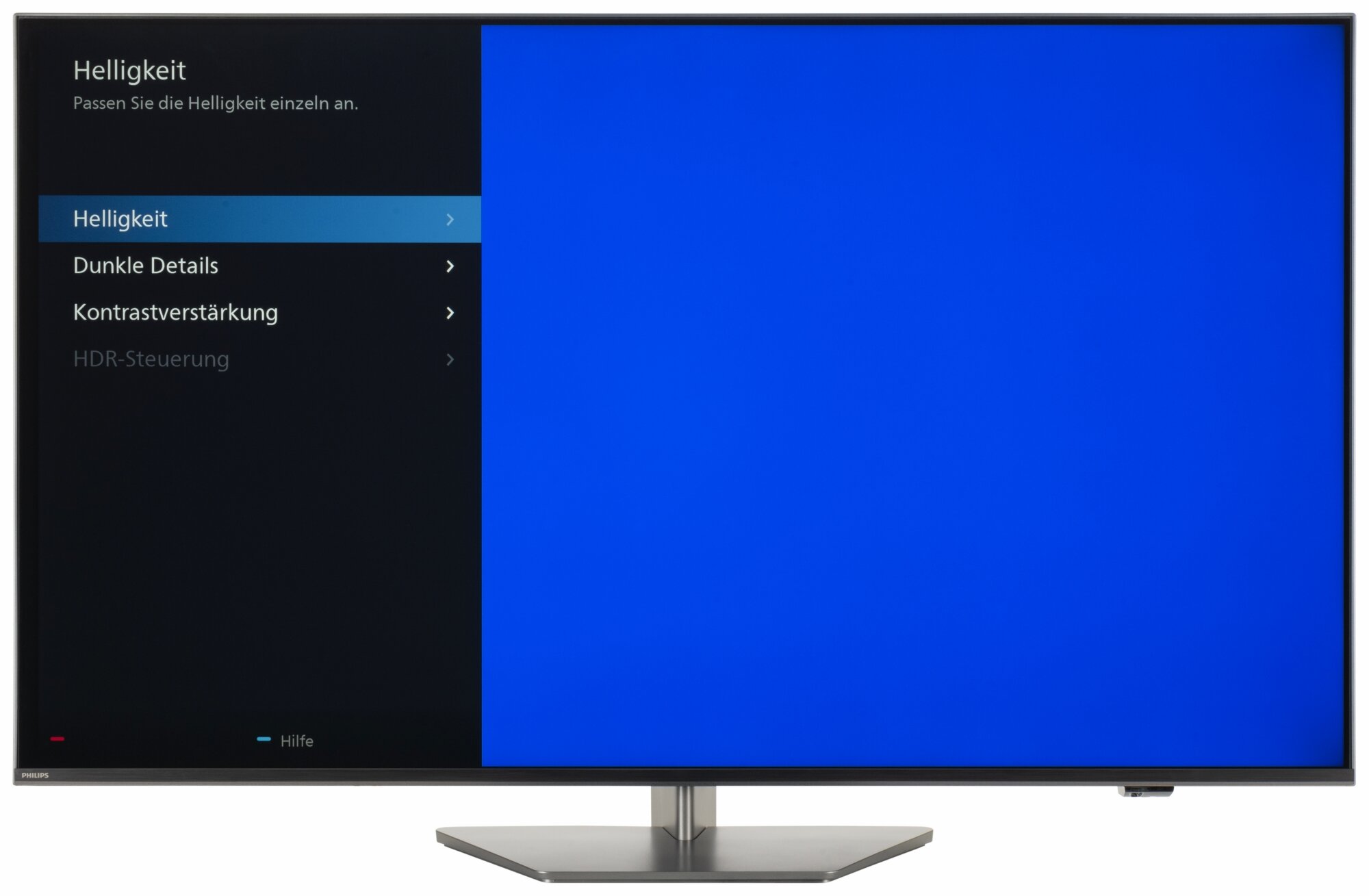 Philips 55PUS8909 Bildschirmmenü