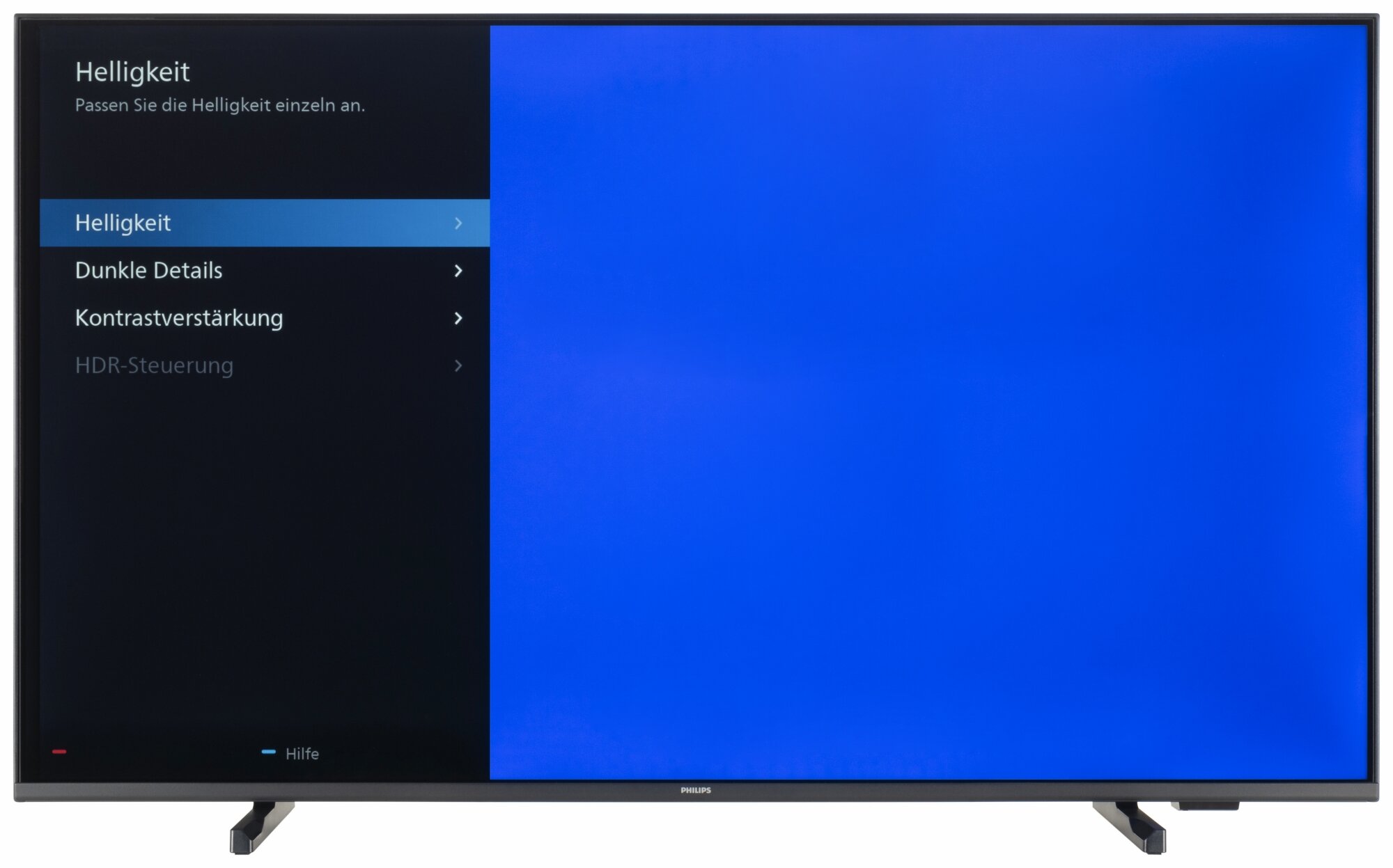 Philips 50PUS8079 Bildschirmmenü