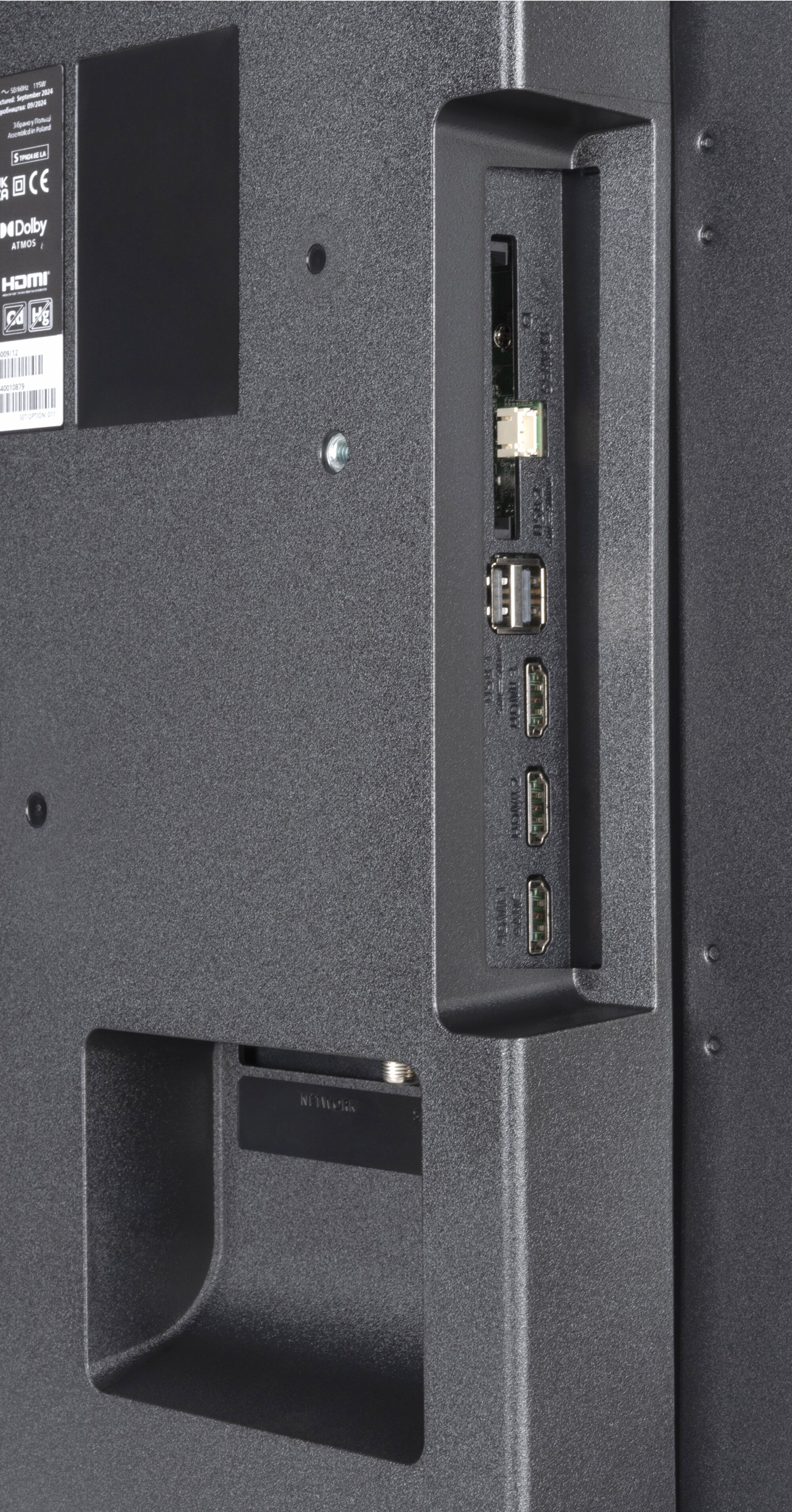 Philips 43PUS8009 Anschlüsse