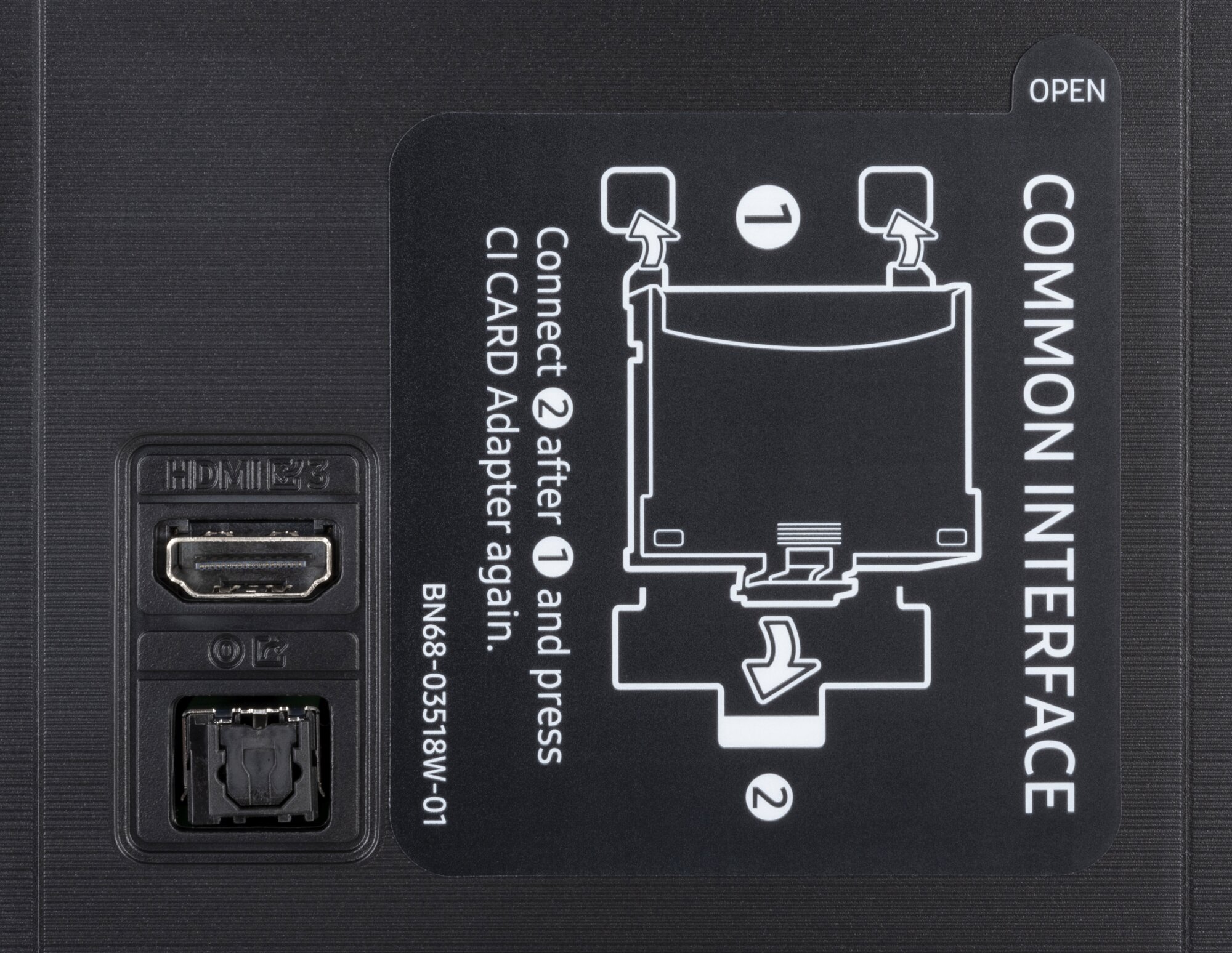Samsung GU65DU8079U weitere Anschlüsse