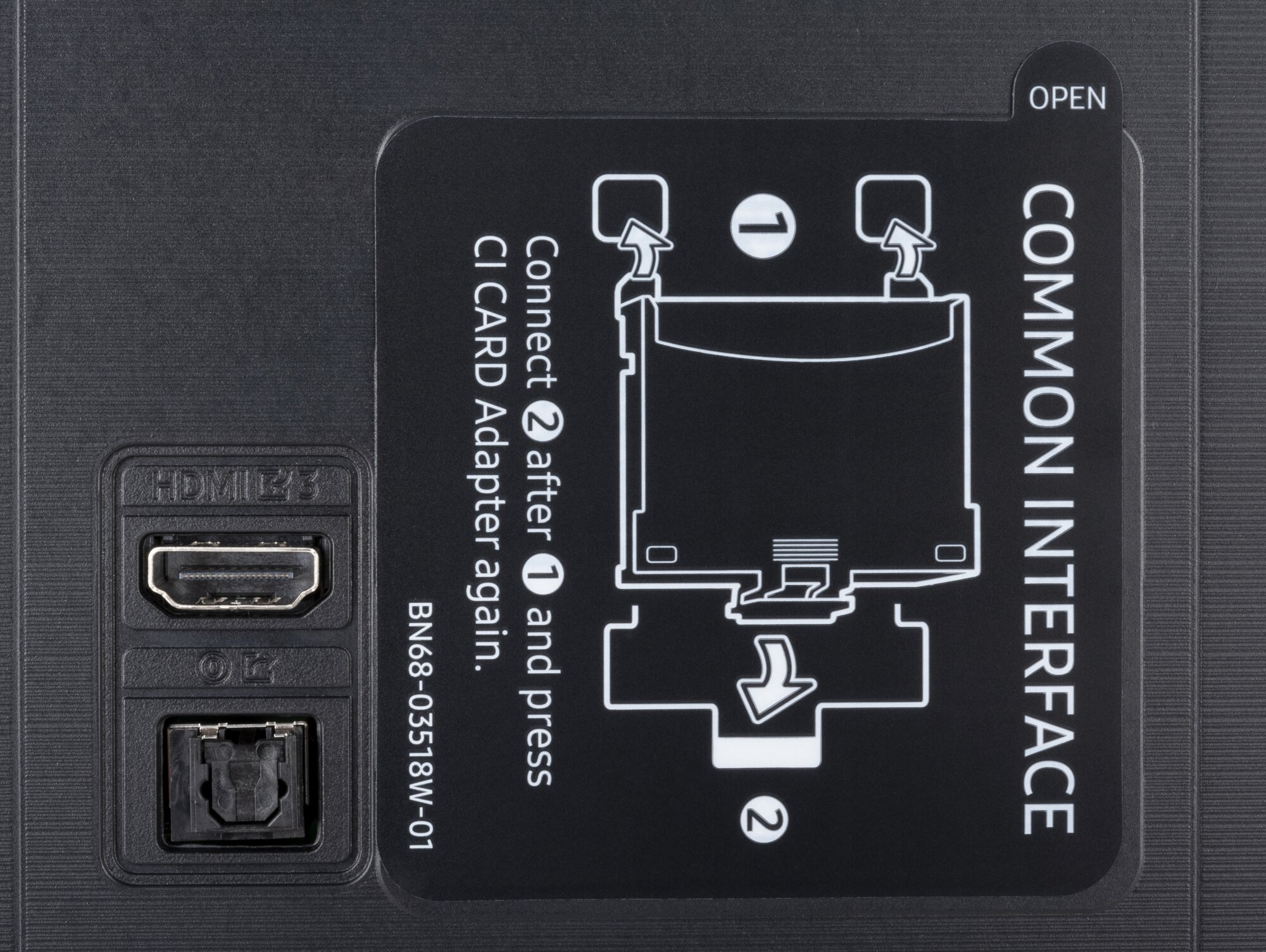 Samsung GU55DU8079U weitere Anschlüsse