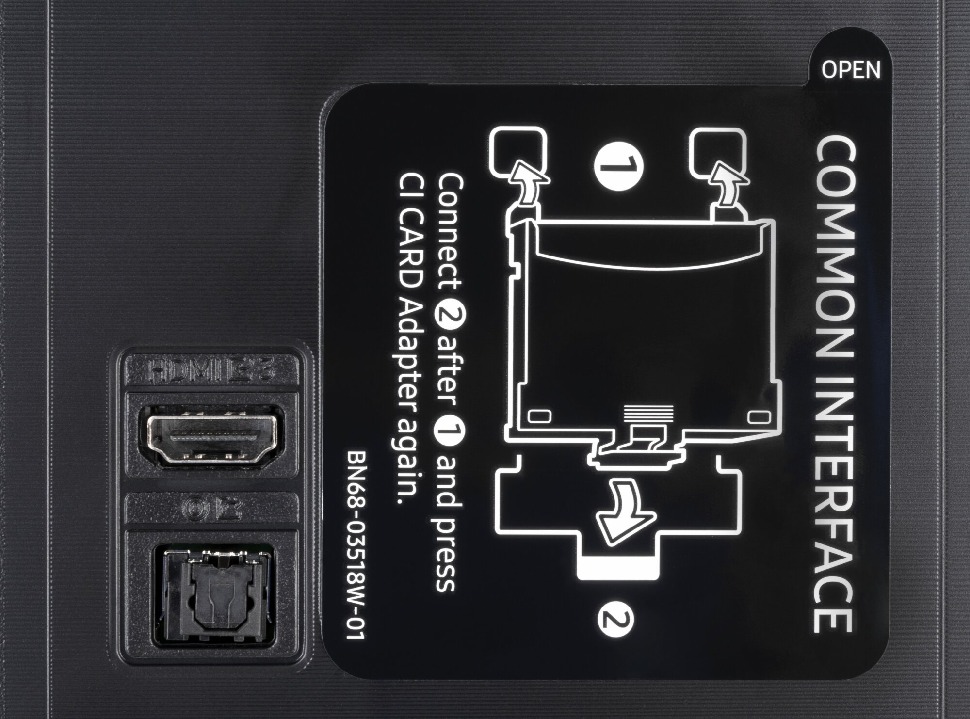 Samsung GU43DU8079U weitere Anschlüsse