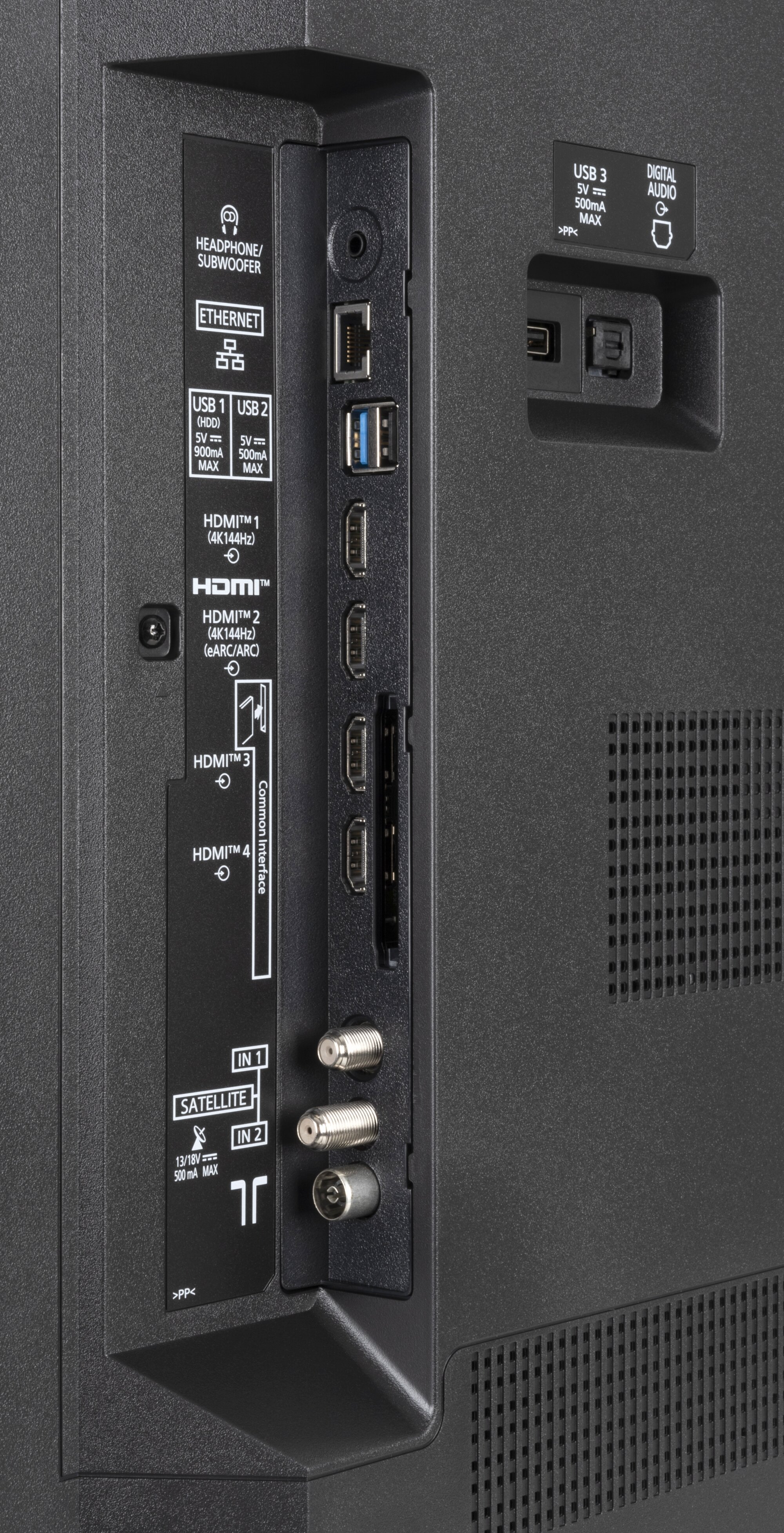 Panasonic TV-65W95AEG Anschlüsse