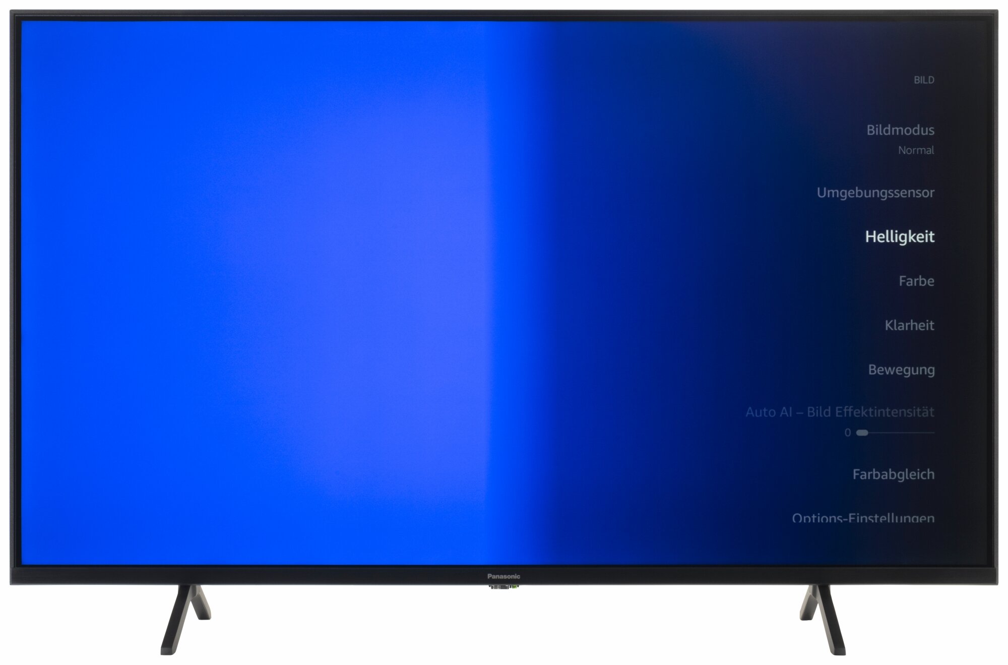 Panasonic TV-43W90AEG Bildschirmmenü