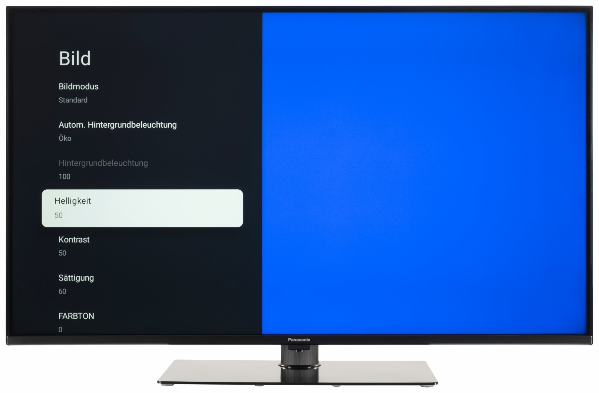 Panasonic TN-43W70AEZ Bildschirmmenü