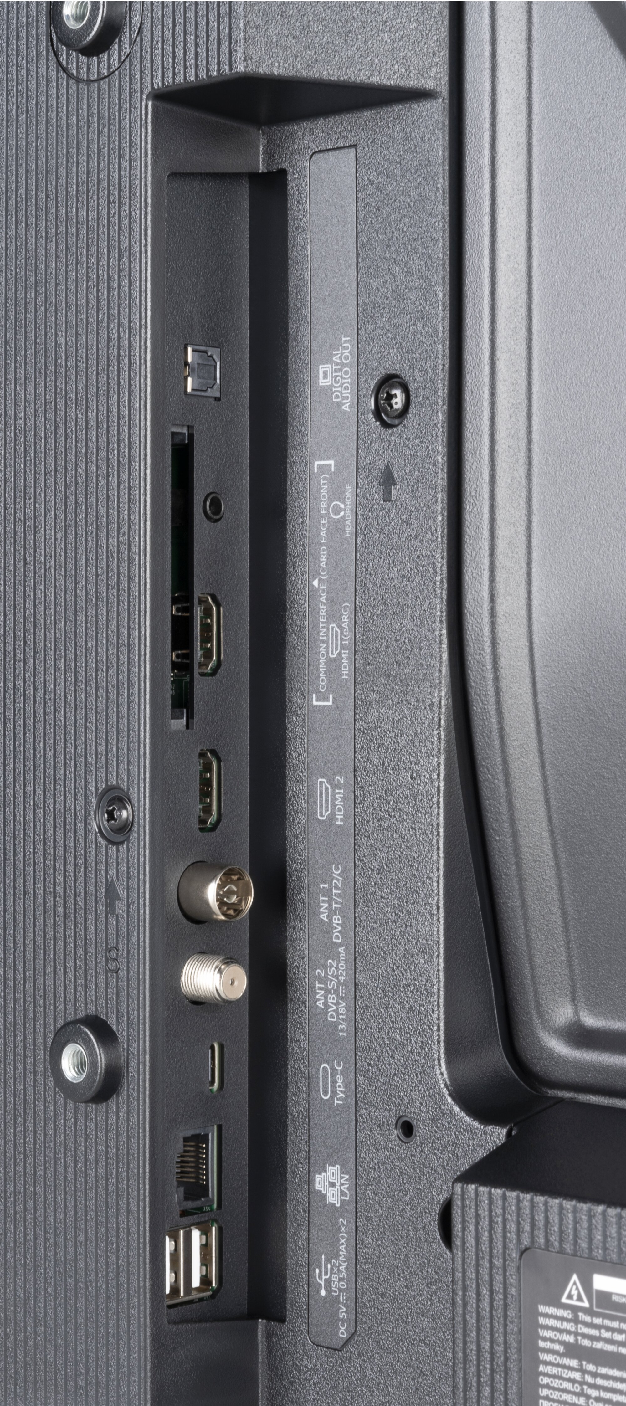 Hisense 32A5NQ Anschlüsse