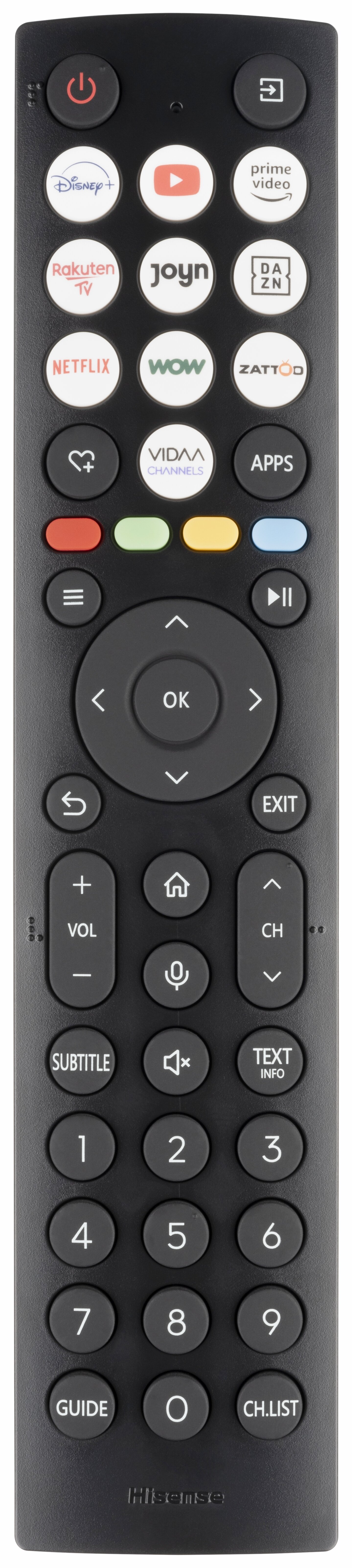 Hisense 55A7NQ Fernbedienung
