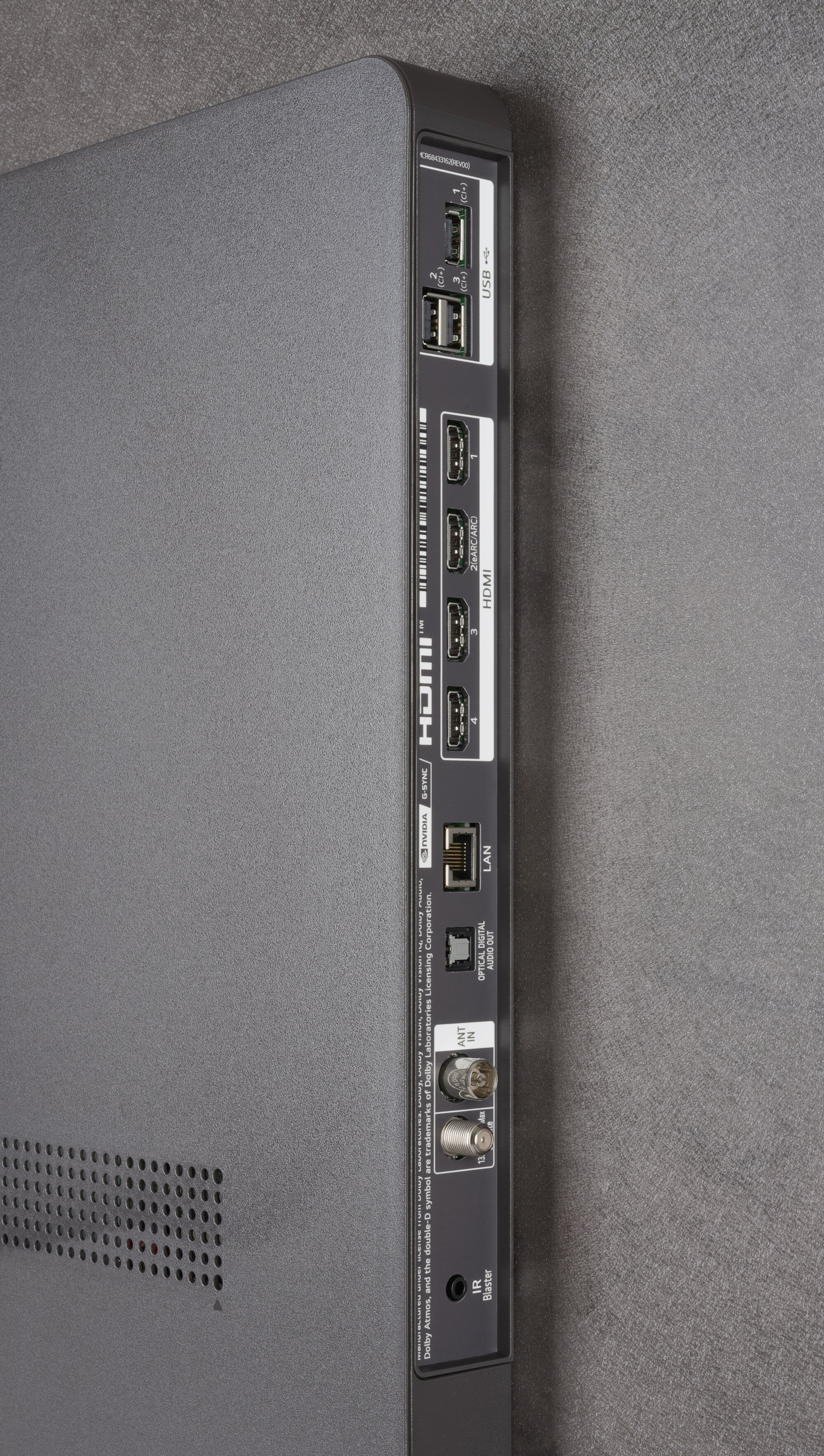 LG OLED55C5ELB Anschlüsse
