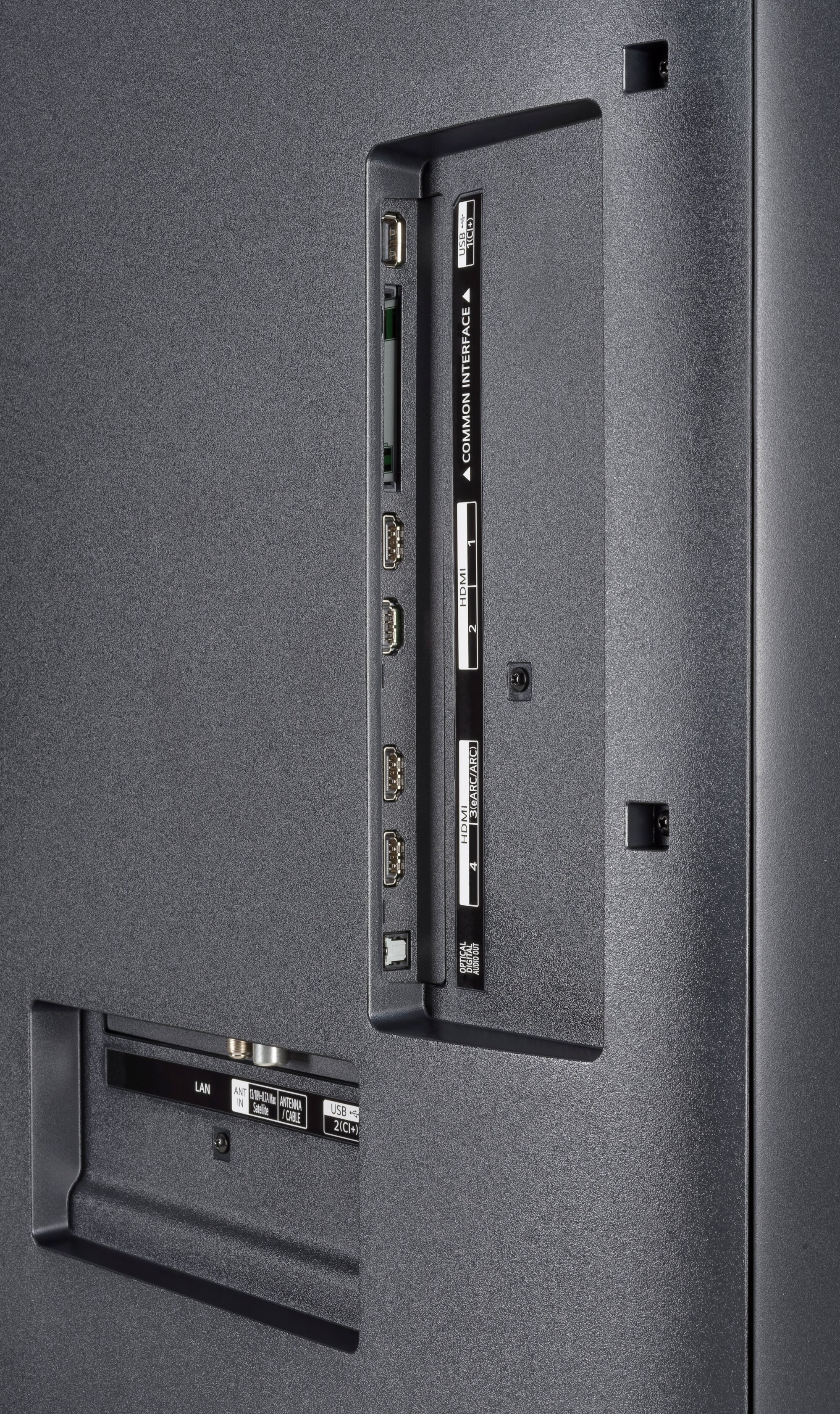 LG 55QNED93A6A Anschlüsse
