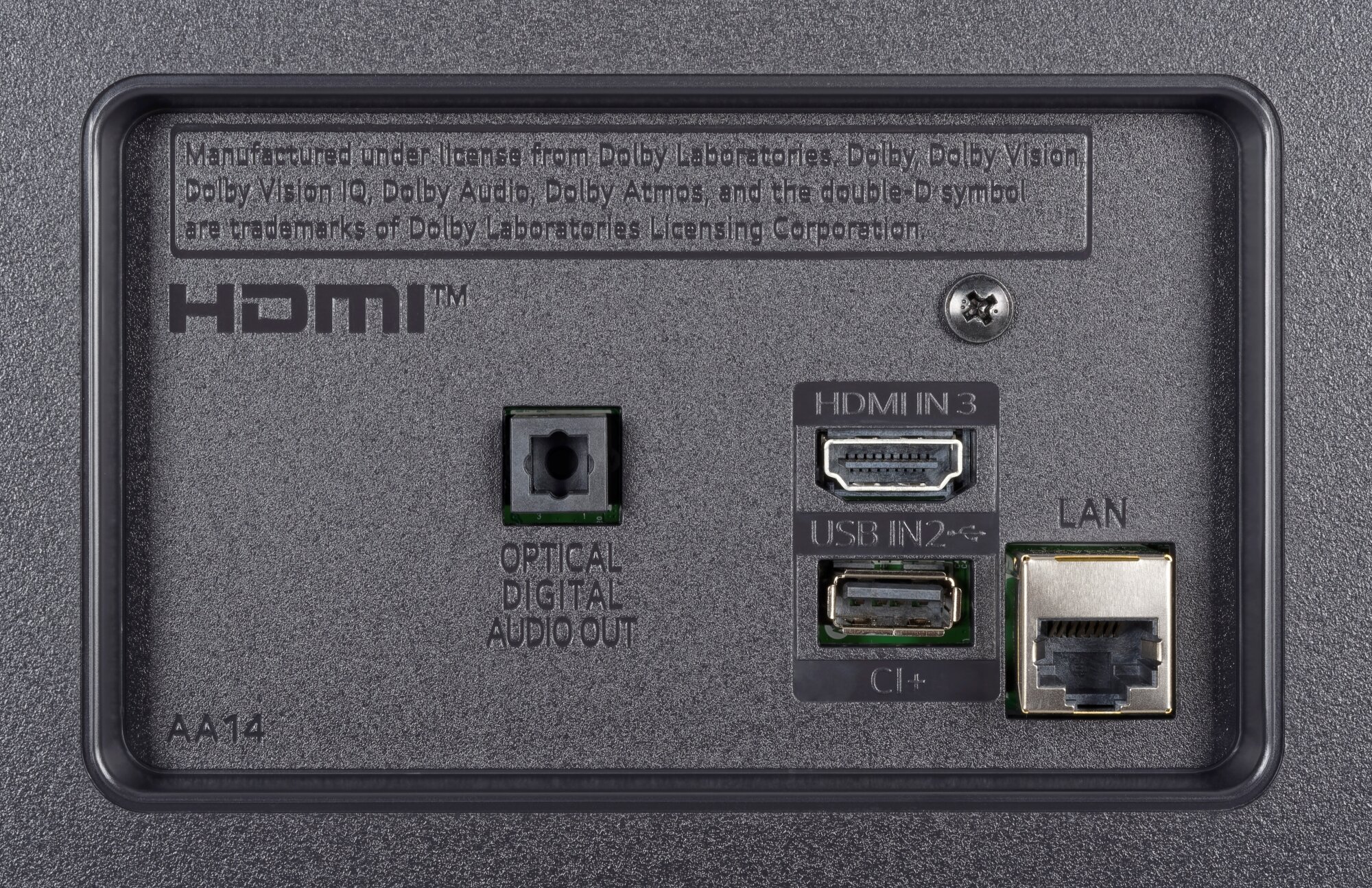 LG 65NANO80A6B weitere Anschlüsse