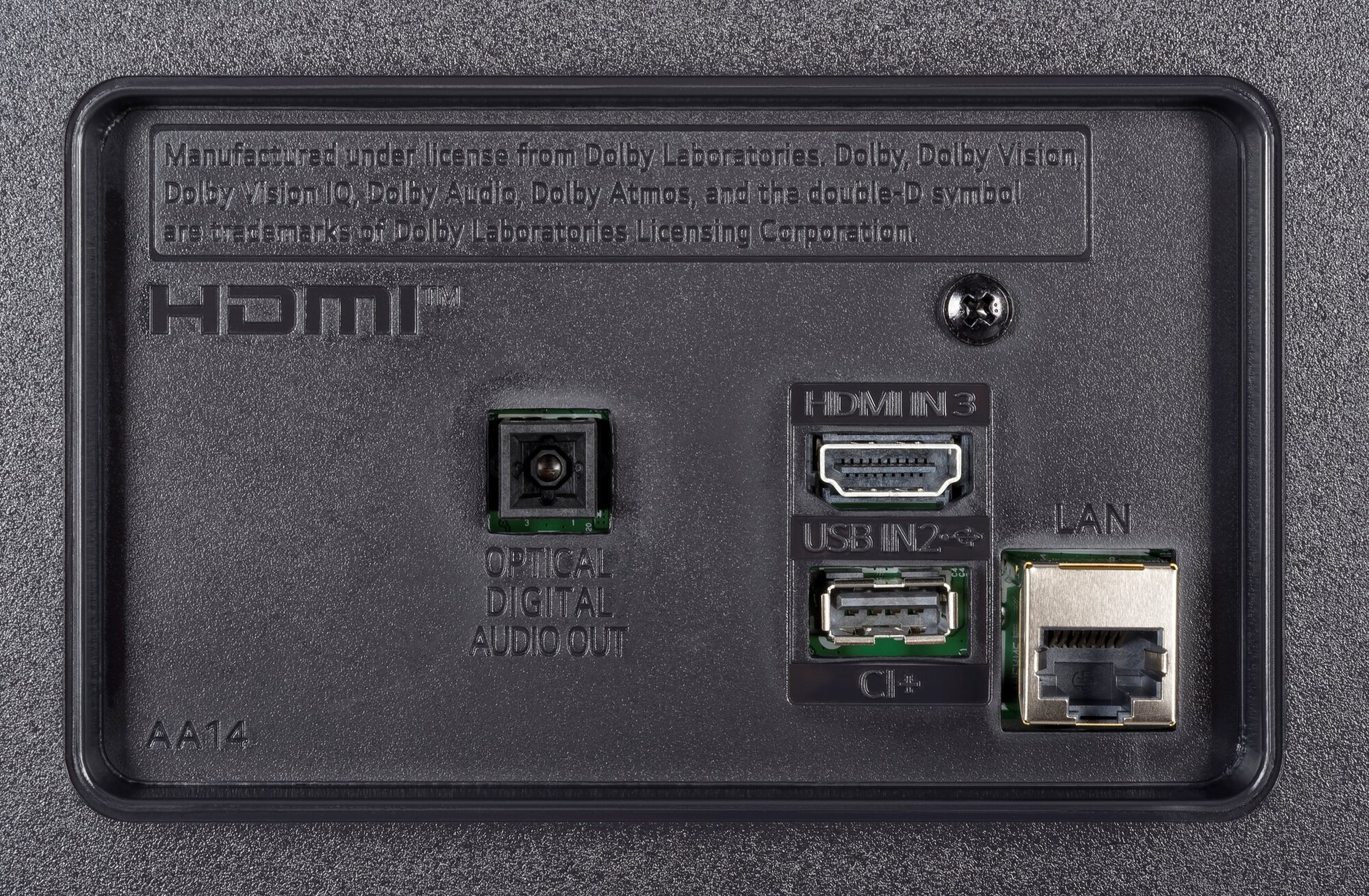 LG 50NANO80A6B weitere Anschlüsse