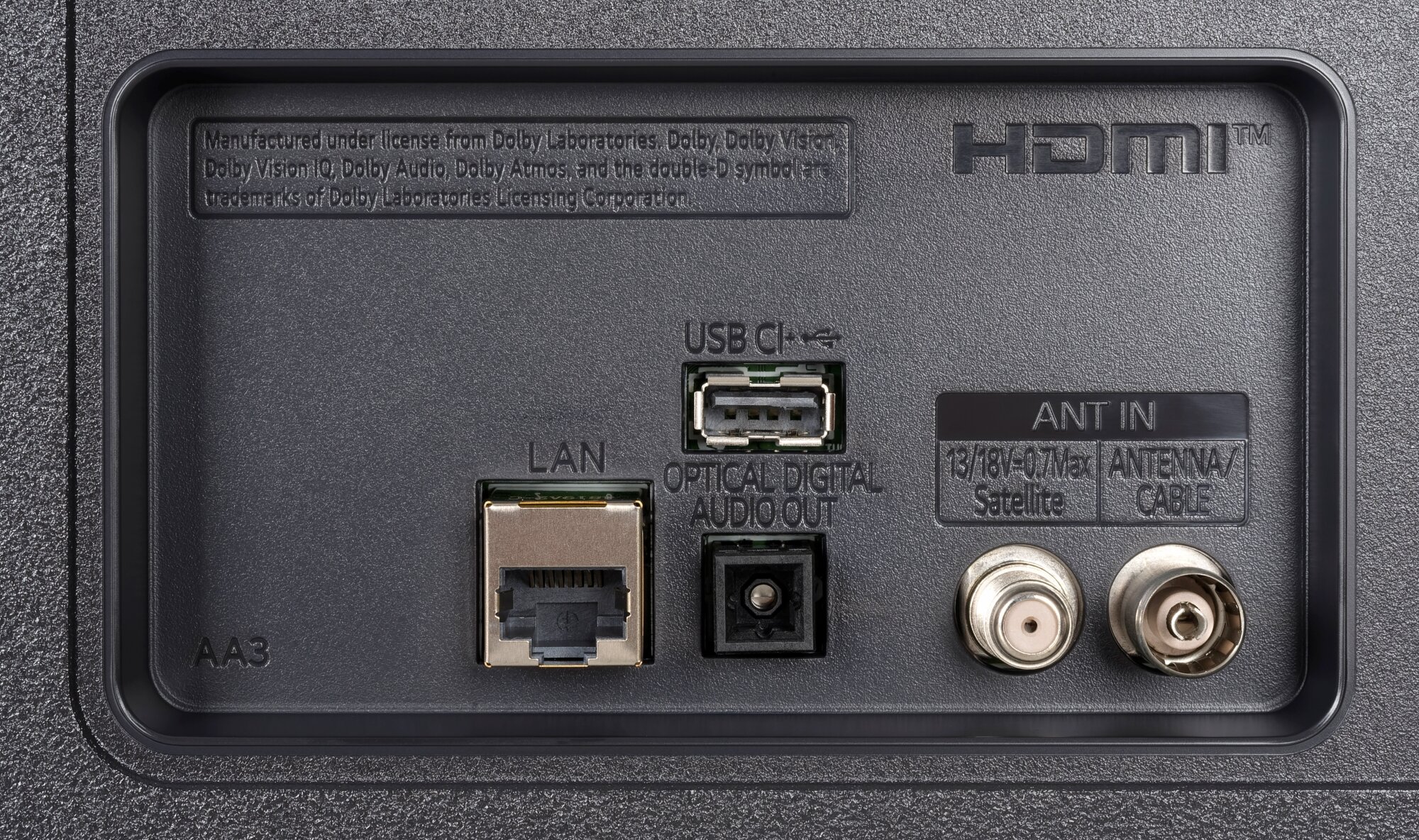 LG 65UA75006LA weitere Anschlüsse
